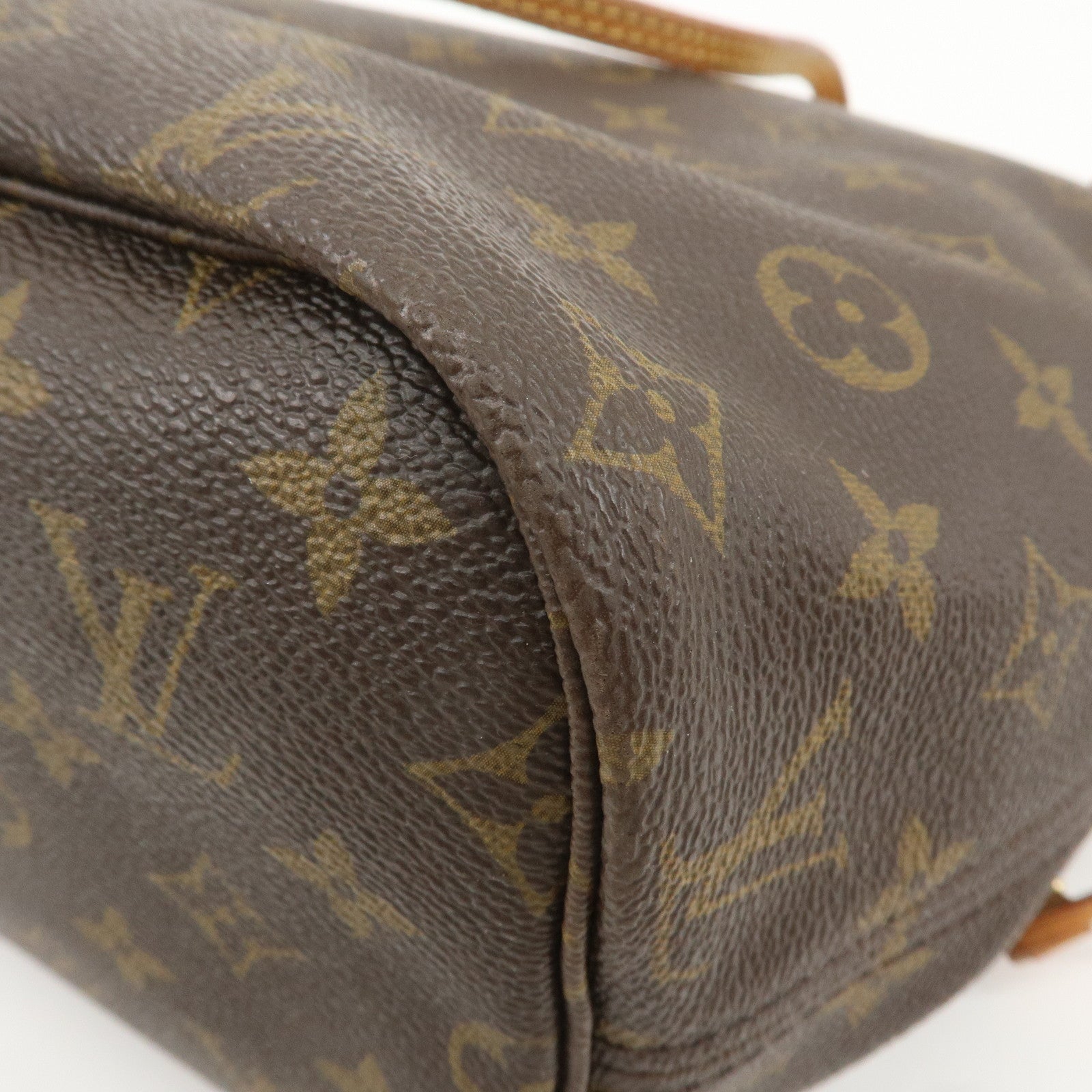 Louis Vuitton Monogram Neverfull MM Tote Bag Brown M40156