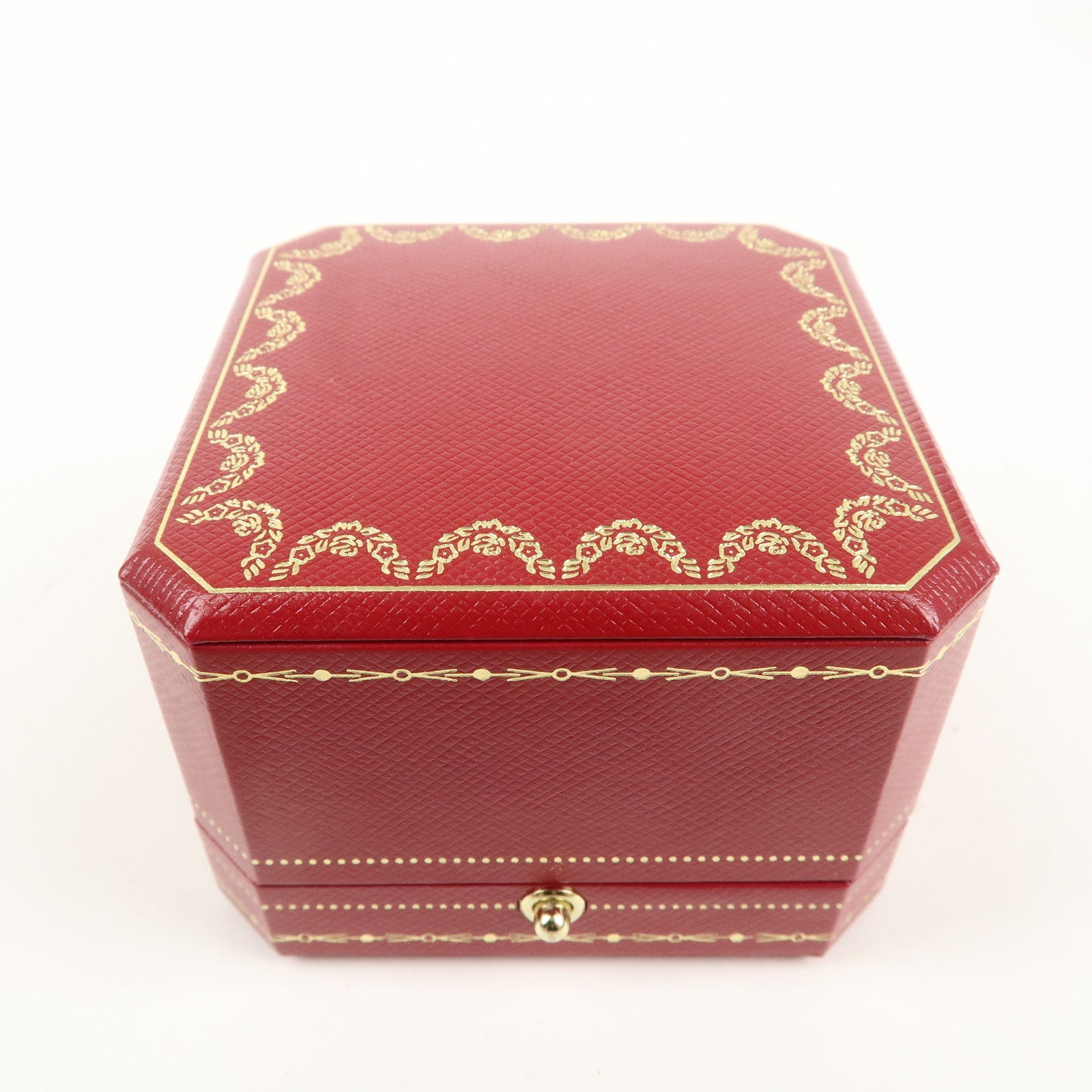 Cartier Set of 10 Ring Box Display Box Jewelry Box For Ring Red