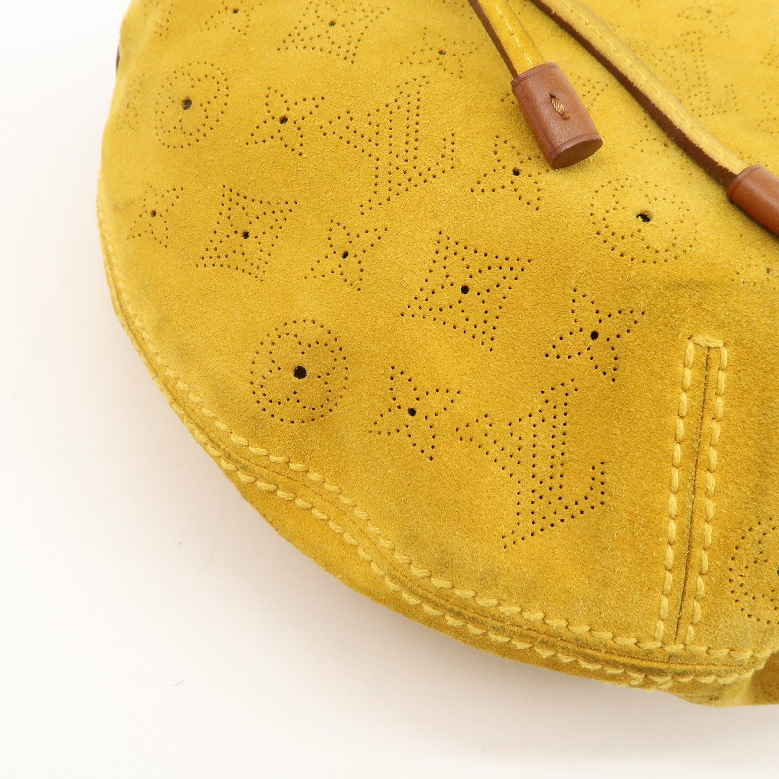 Louis Vuitton Monogram Mahina Onata GM Shoulder Bag Yellow M95118 Used