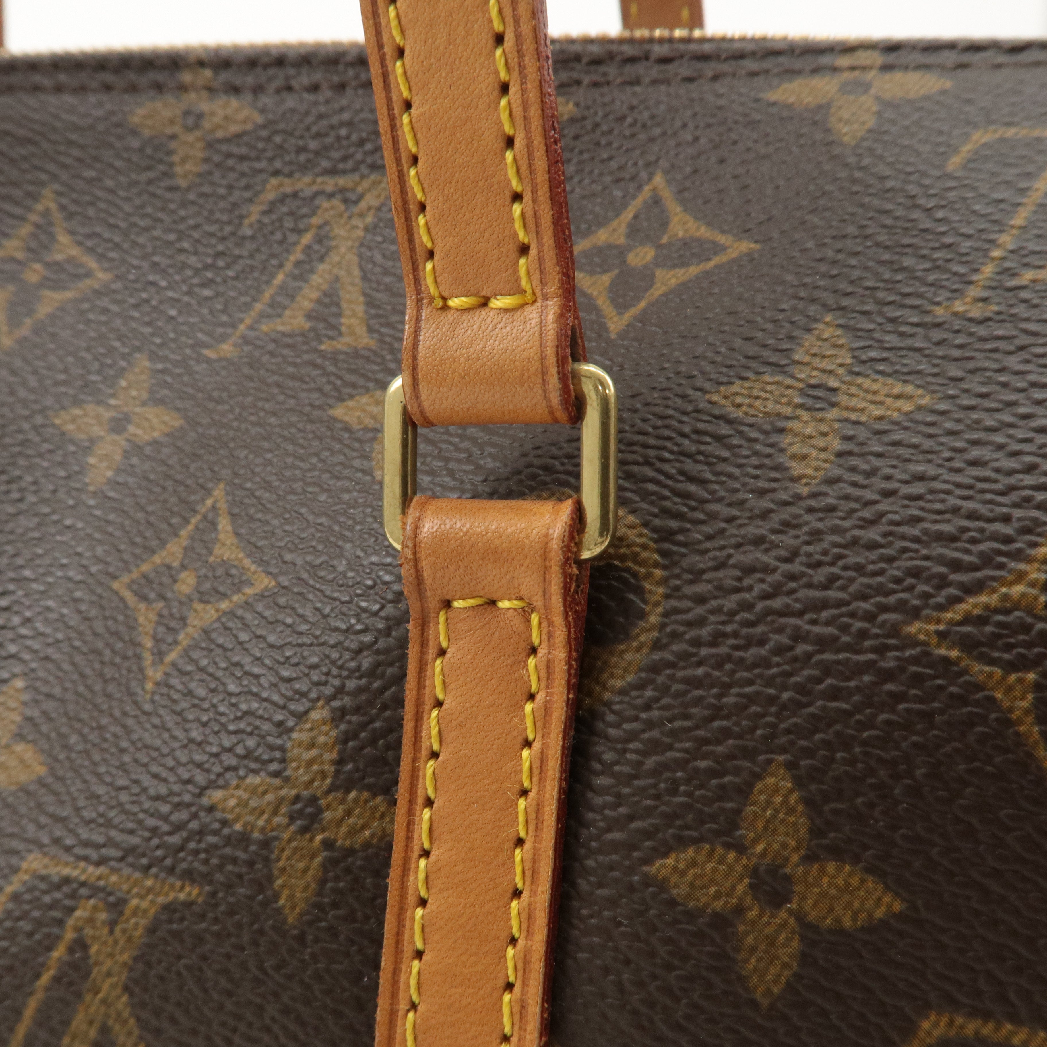 Louis Vuitton Monogram Papillon 30 Hand Bag 
Pouch Brown M51385