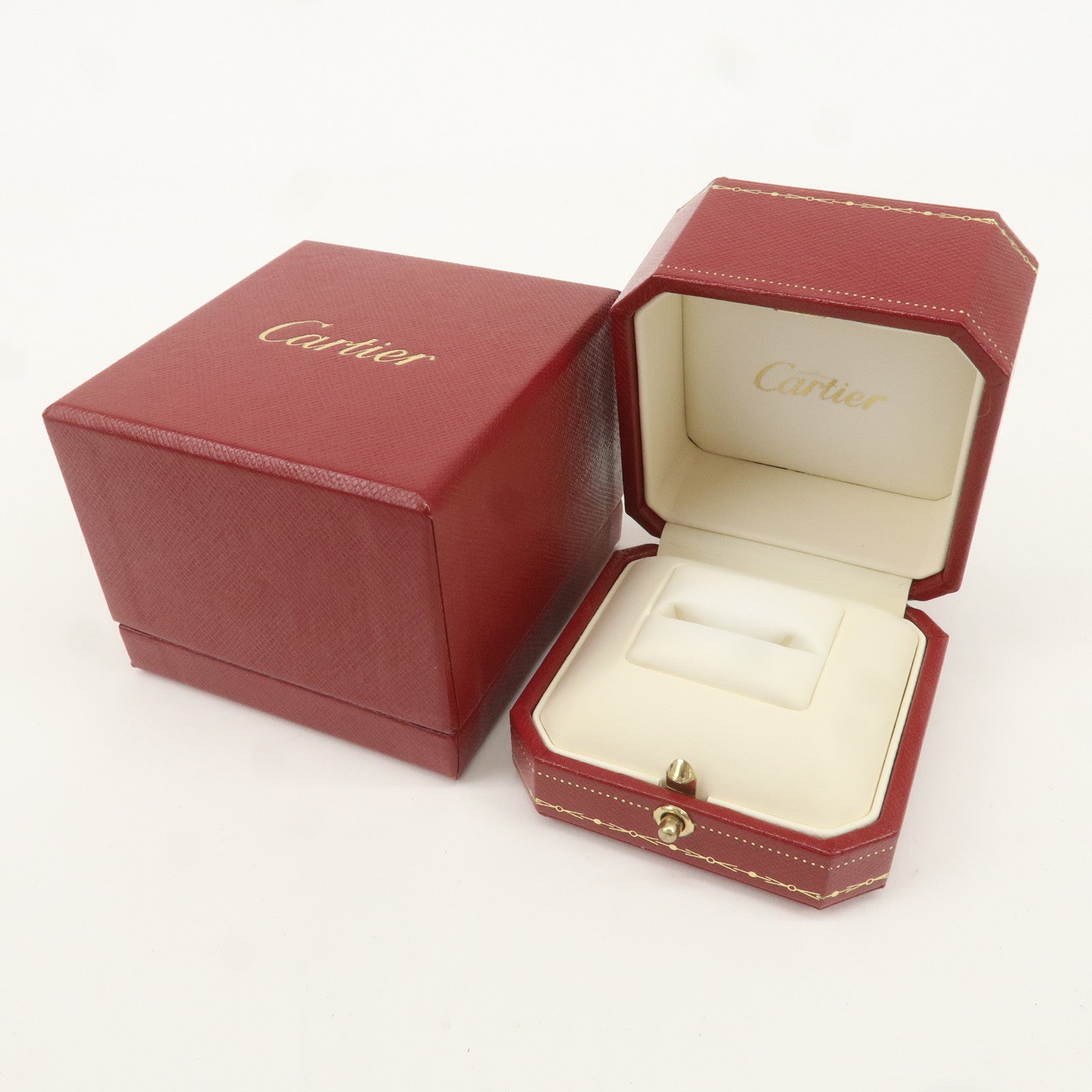 Cartier Set of 5 Ring Box Display Box Jewelry Box For Ring