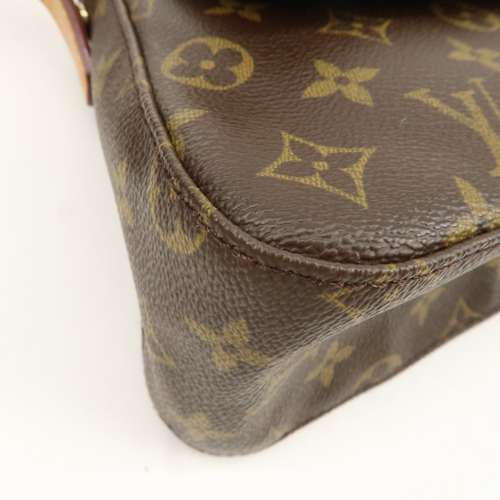 Louis Vuitton Monogram Mini Looping Shoulder Bag Hand Bag M51147 Used