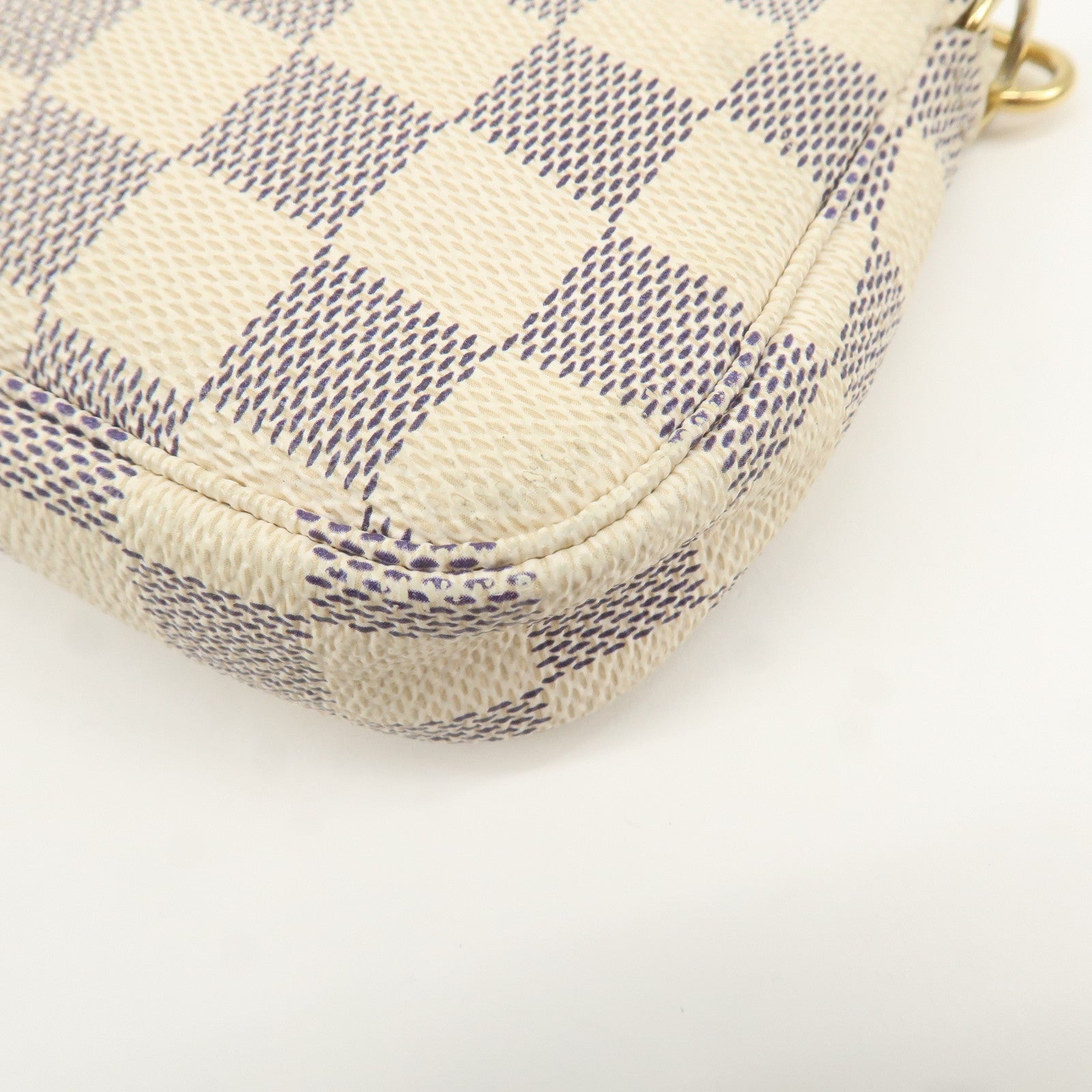 Louis Vuitton Damier Azur Mini Pochette Accessoires Pouch N58010