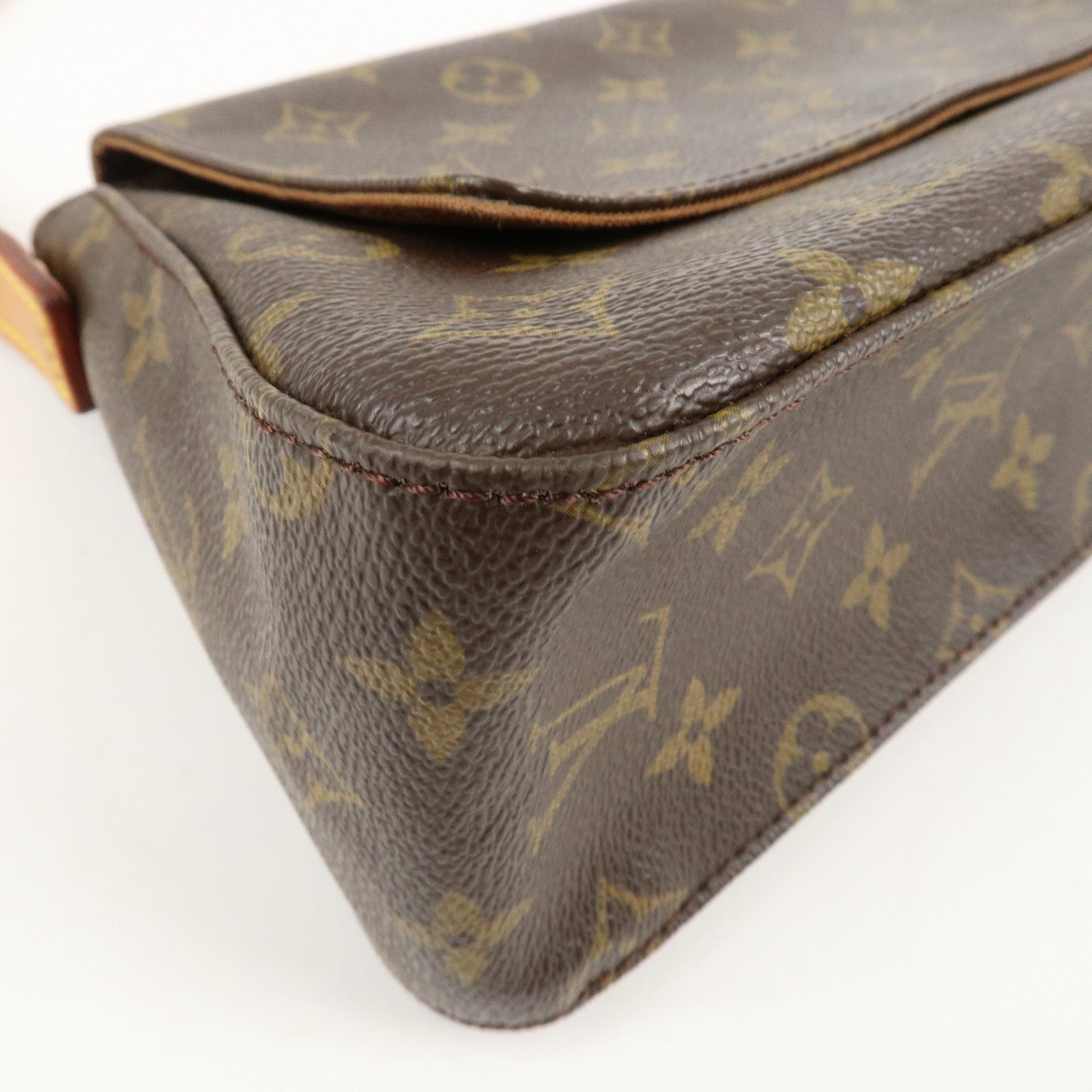 Louis Vuitton Monogram Mini Looping Shoulder Bag Hand Bag M51147 Used