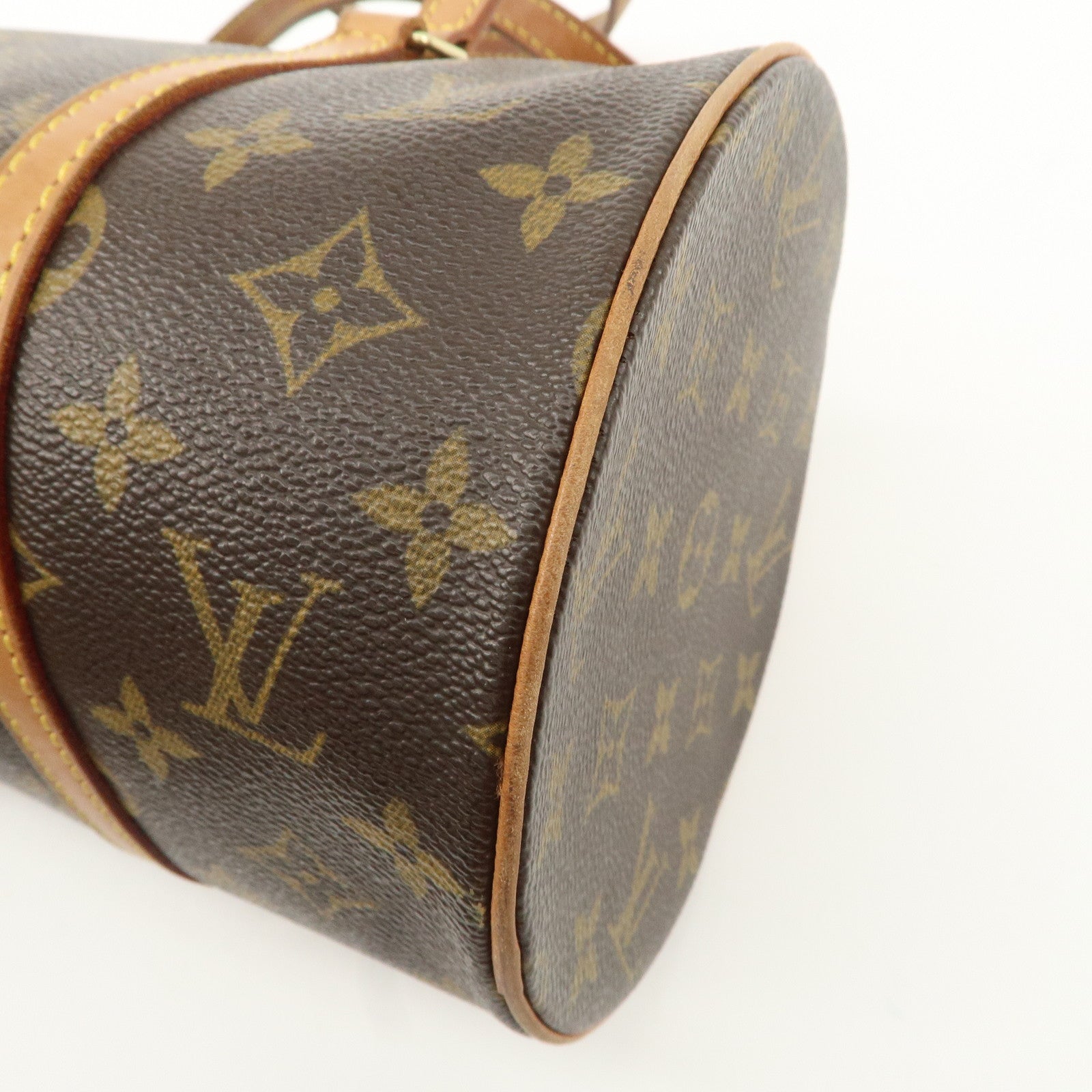 Louis Vuitton Monogram Papillon 30 Hand Bag New Style M51385 Used