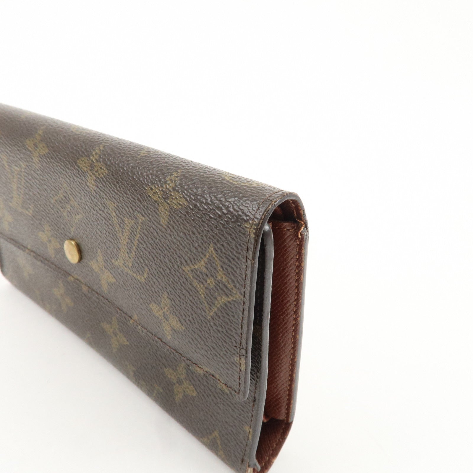 Louis Vuitton Monogram Porte Tresor International Wallet M61215