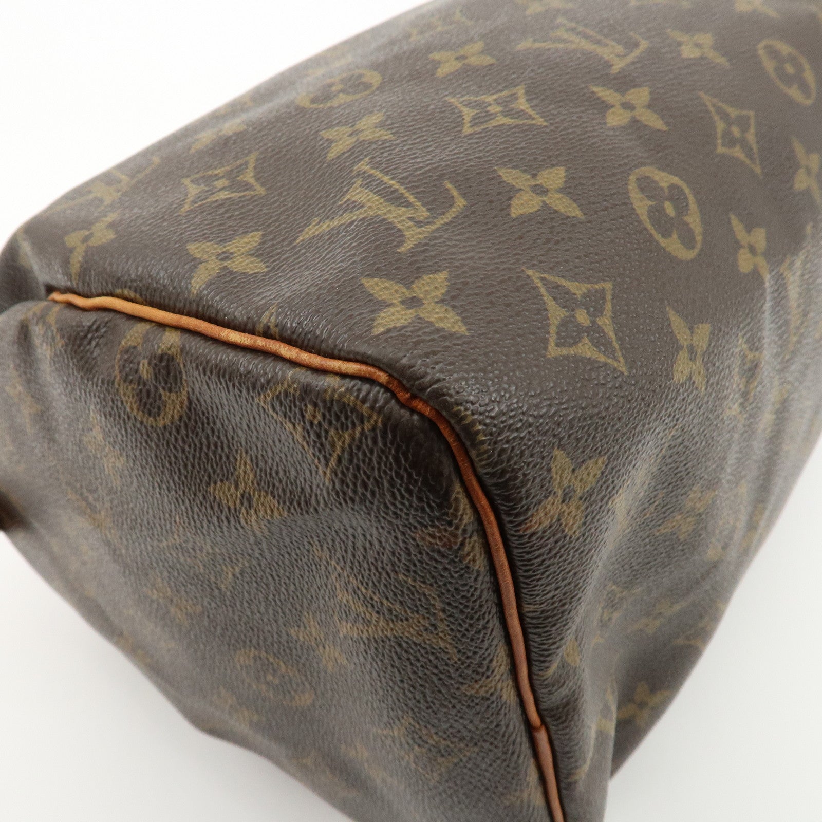 Louis Vuitton Monogram Speedy 30 Hand Bag Boston Bag M41526 Used