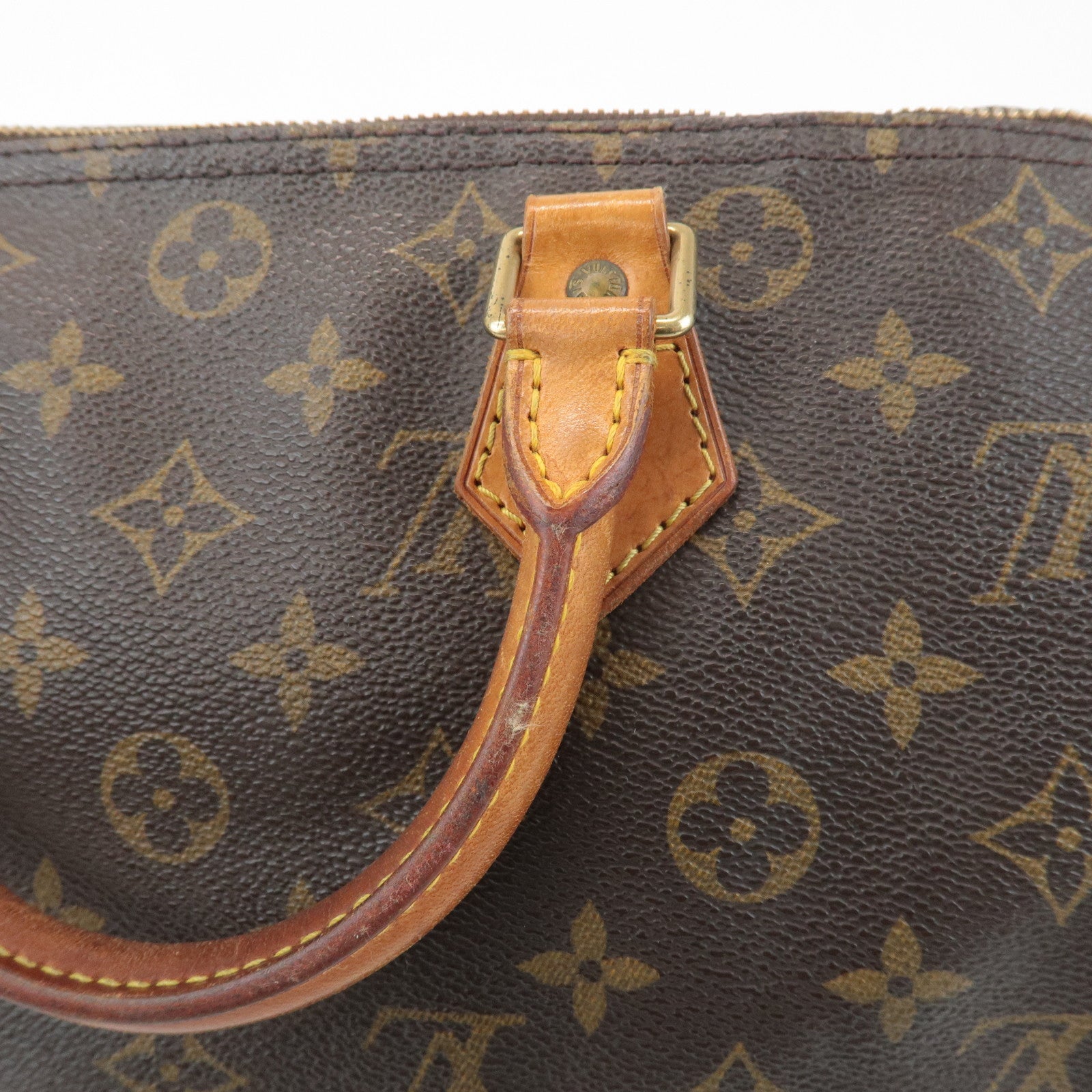 Louis Vuitton Monogram Speedy 30 Hand Bag Boston Bag M41526 Used