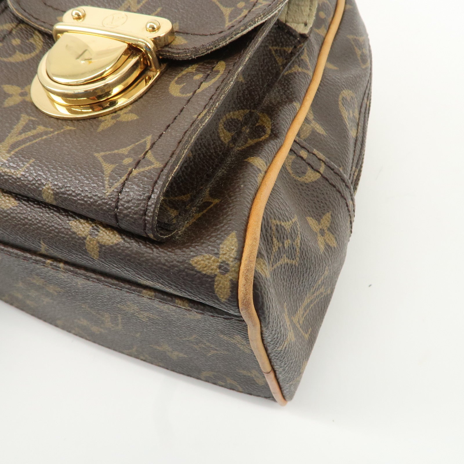 Louis Vuitton Monogram Manhattan PM Hand Bag M40026 Used