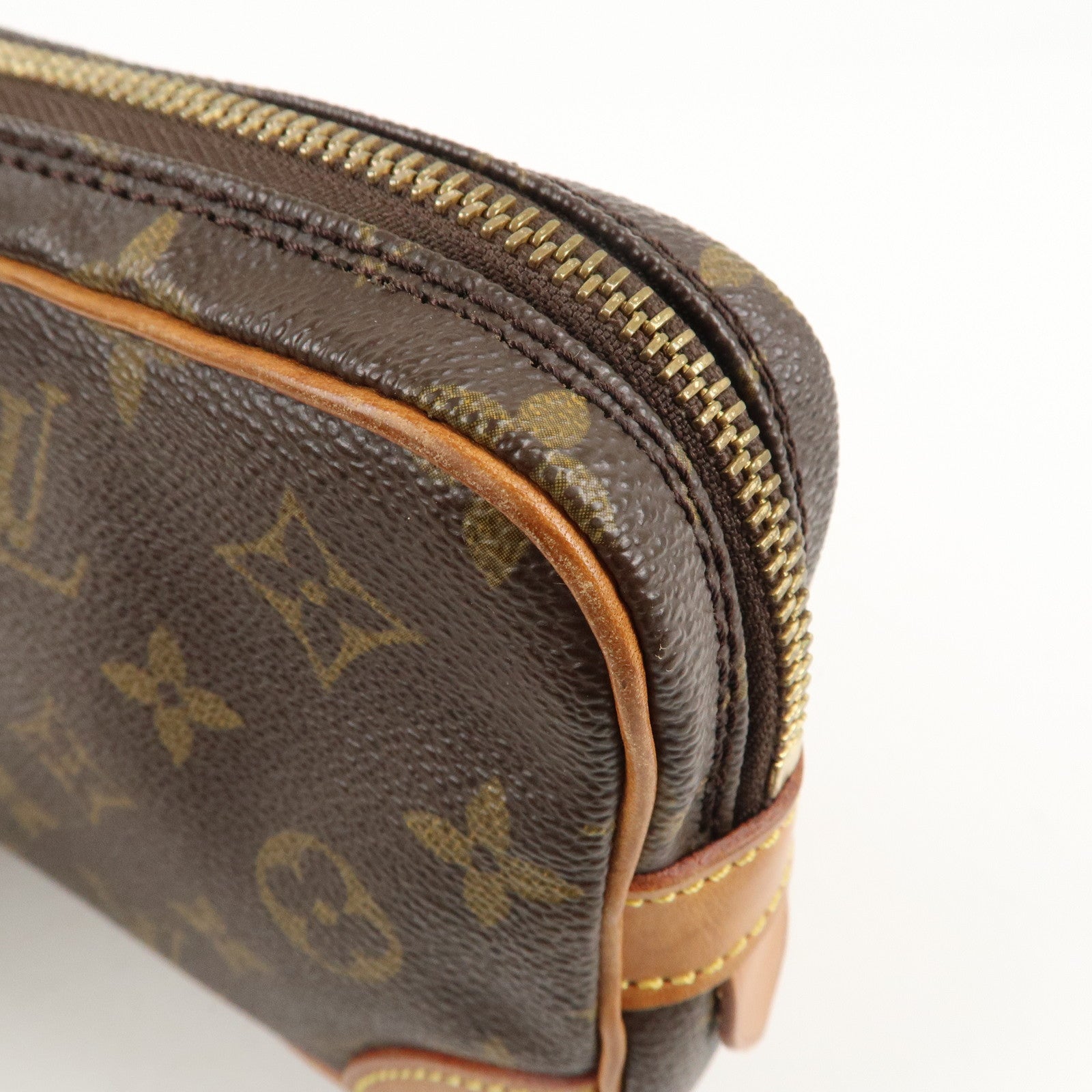 Louis Vuitton Monogram Marly Dragonne PM Clutch Bag M51827