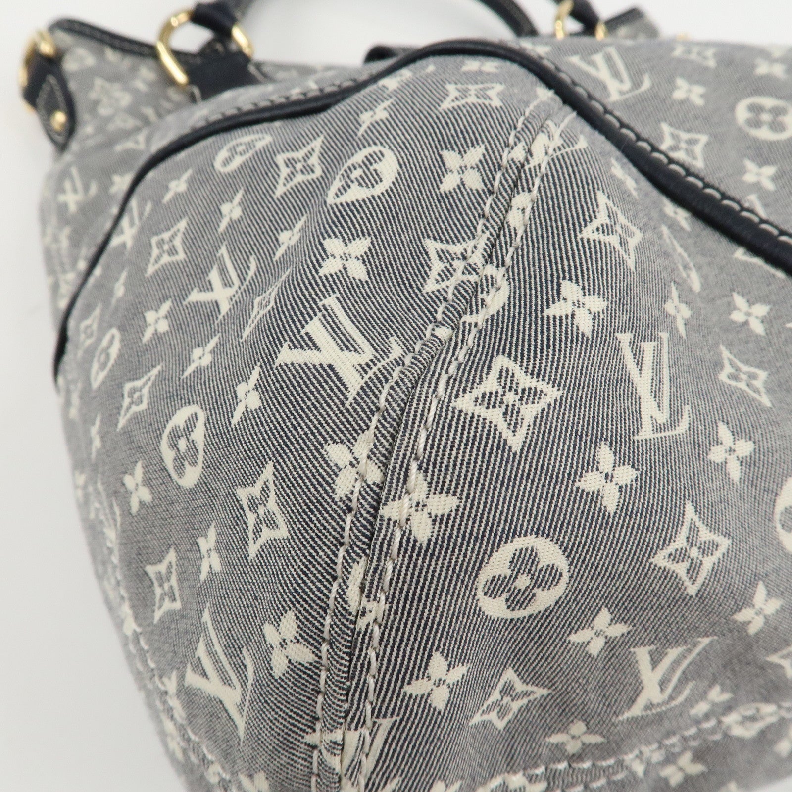 Louis Vuitton Monogram Idylle Elegie Tote Bag Encre Blue M56697