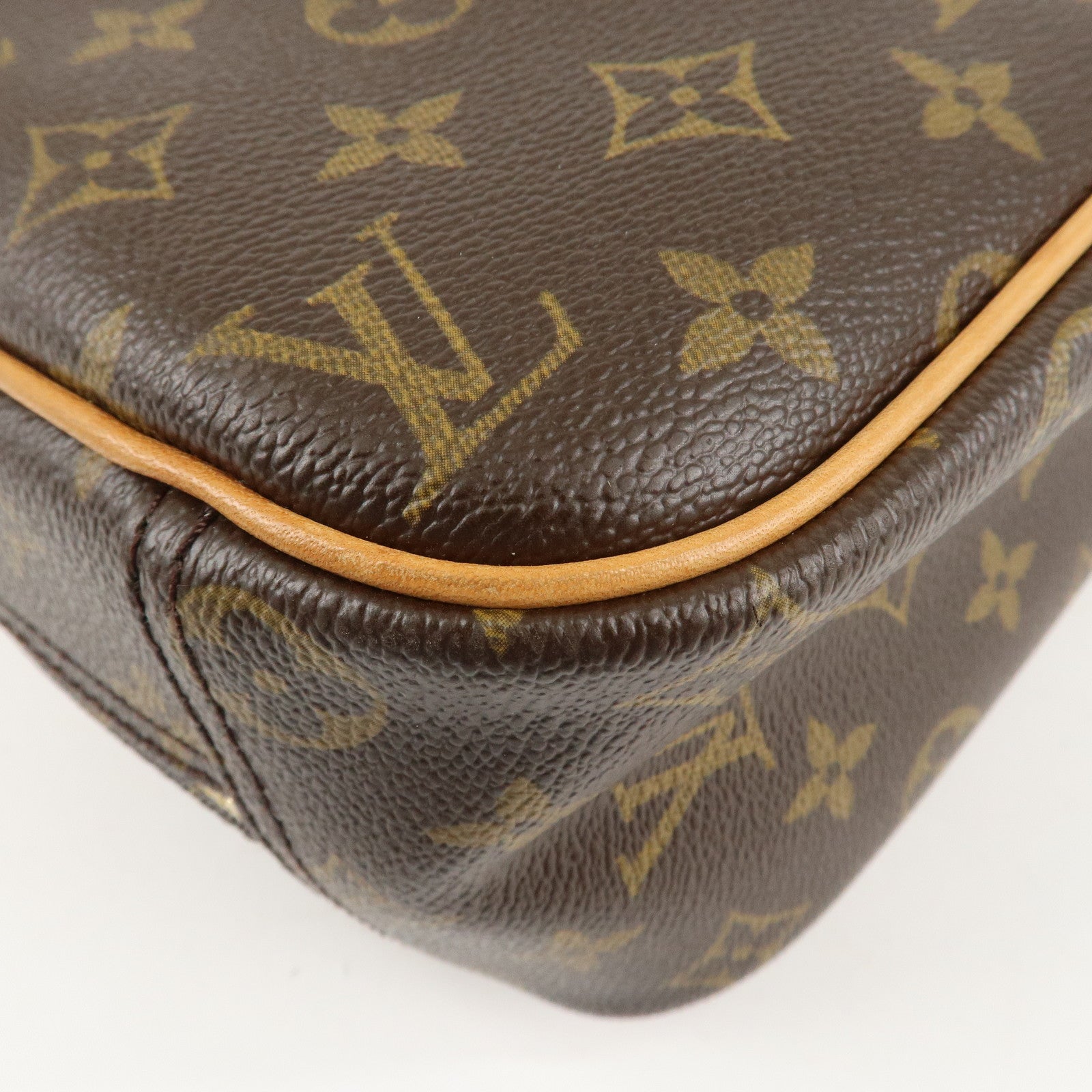 Louis Vuitton Monogram Trouville Hand Bag M42228 Used