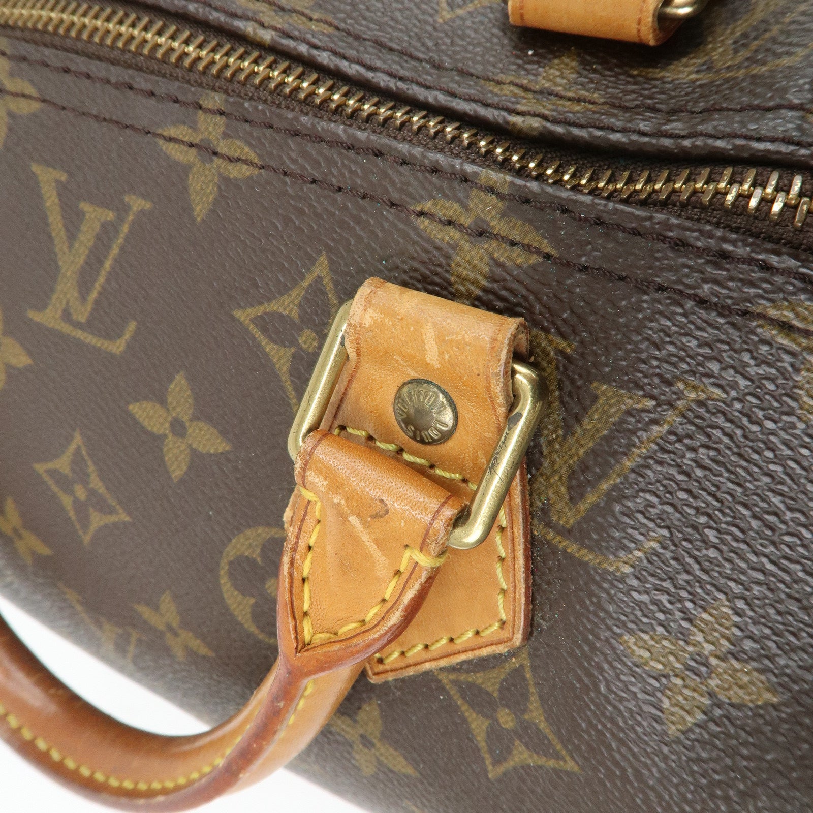 Louis Vuitton Monogram Speedy 40 Hand Bag Boston Bag M41522