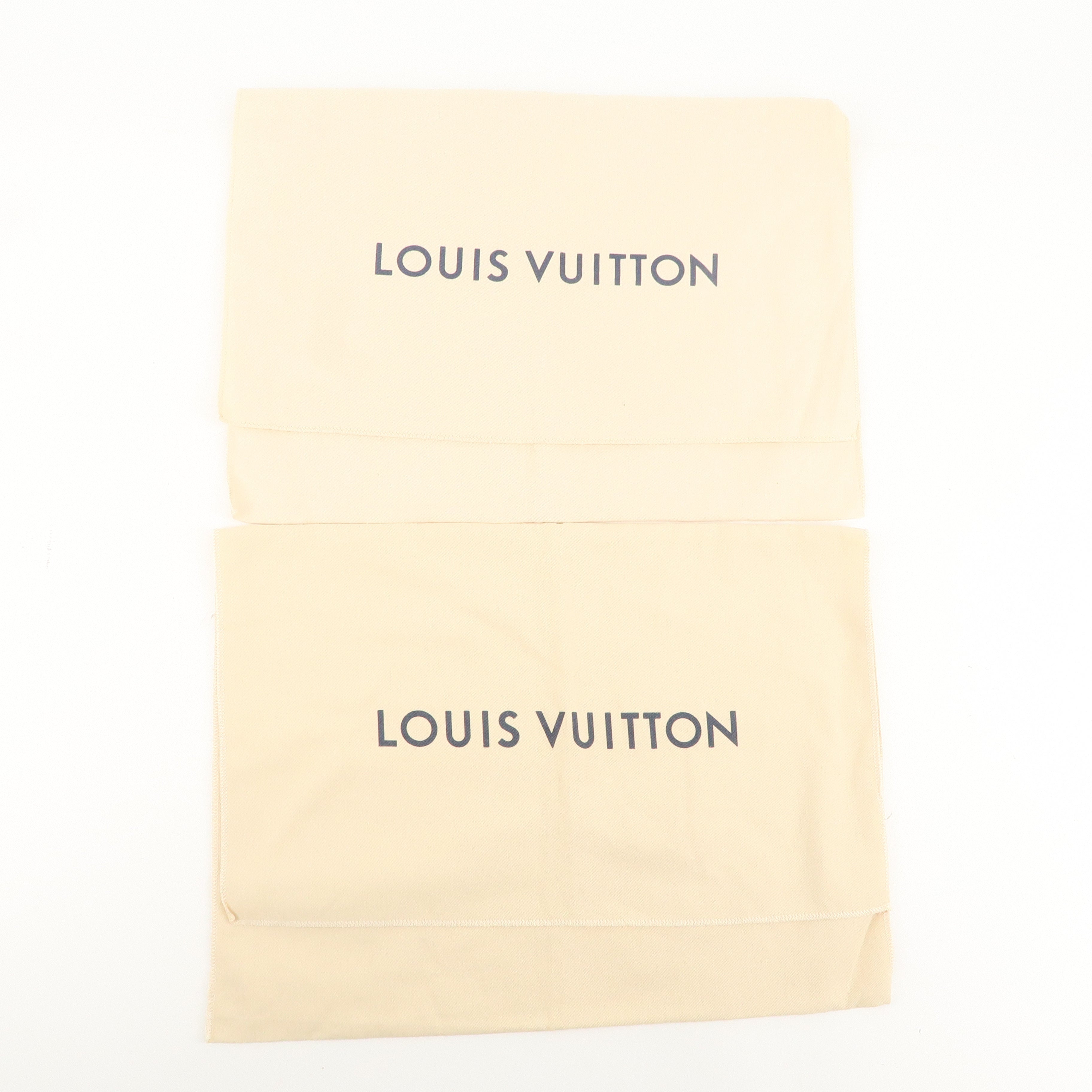 Louis Vuitton Set of 10 Storage Bag Dust Bag New Model Beige