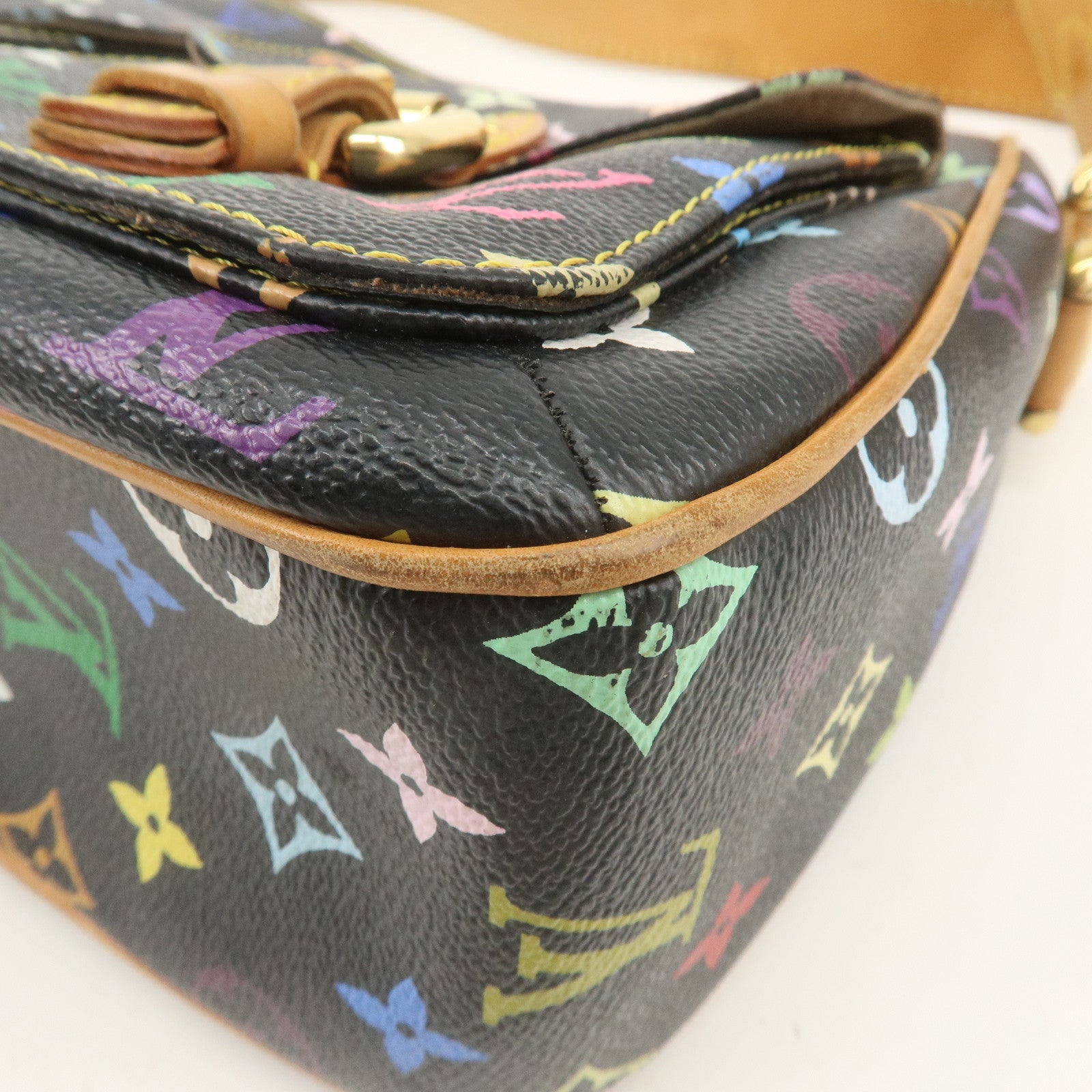 Louis Vuitton Monogram Multi Color Lodge GM Shoulder Bag M40052