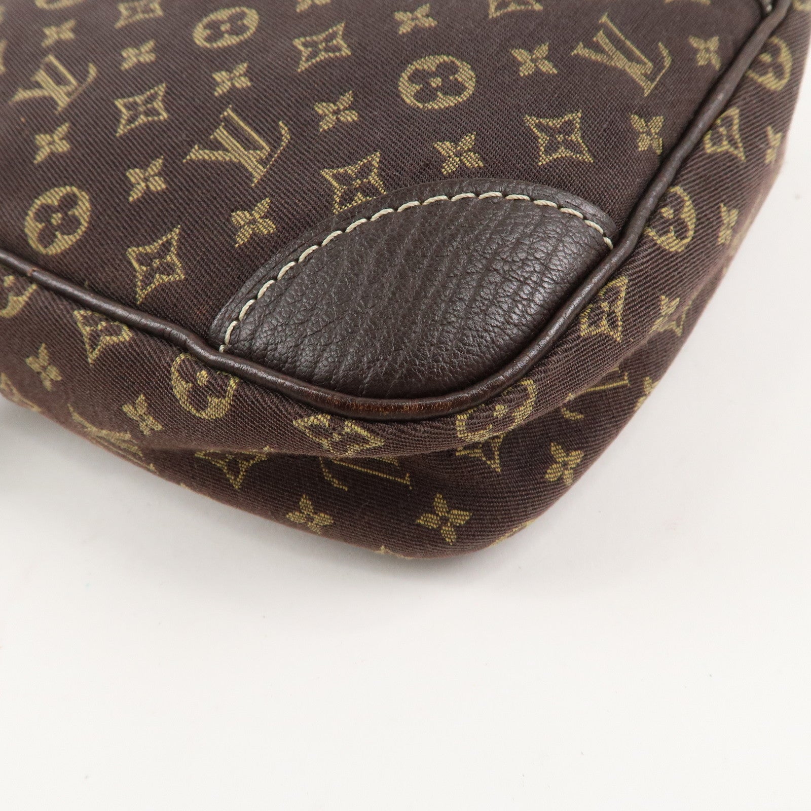 Louis Vuitton Monogram Mini Lin Danube Shoulder Bag Brown M95228