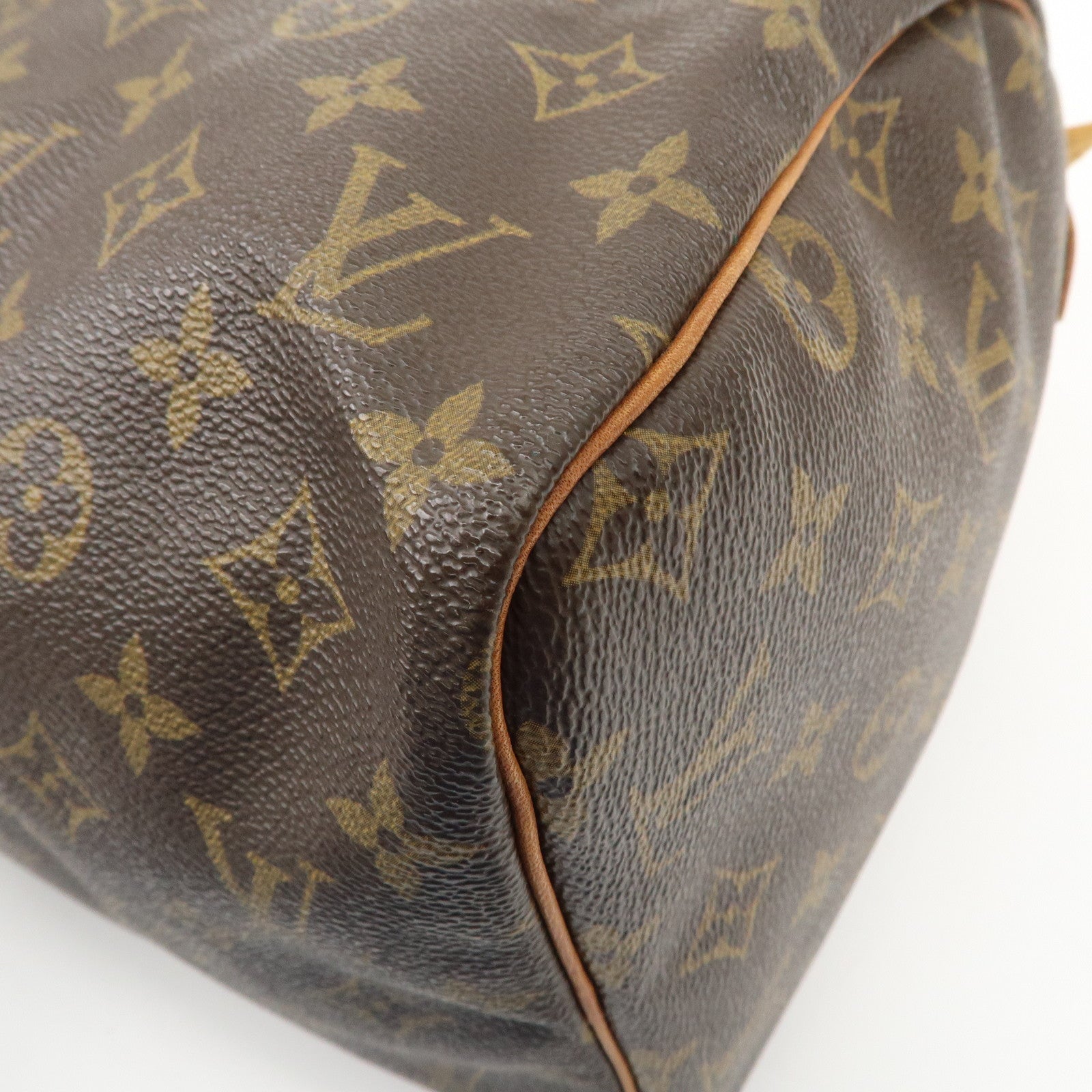 Louis Vuitton Monogram Speedy 30 Hand Bag Boston Bag M41526 Used