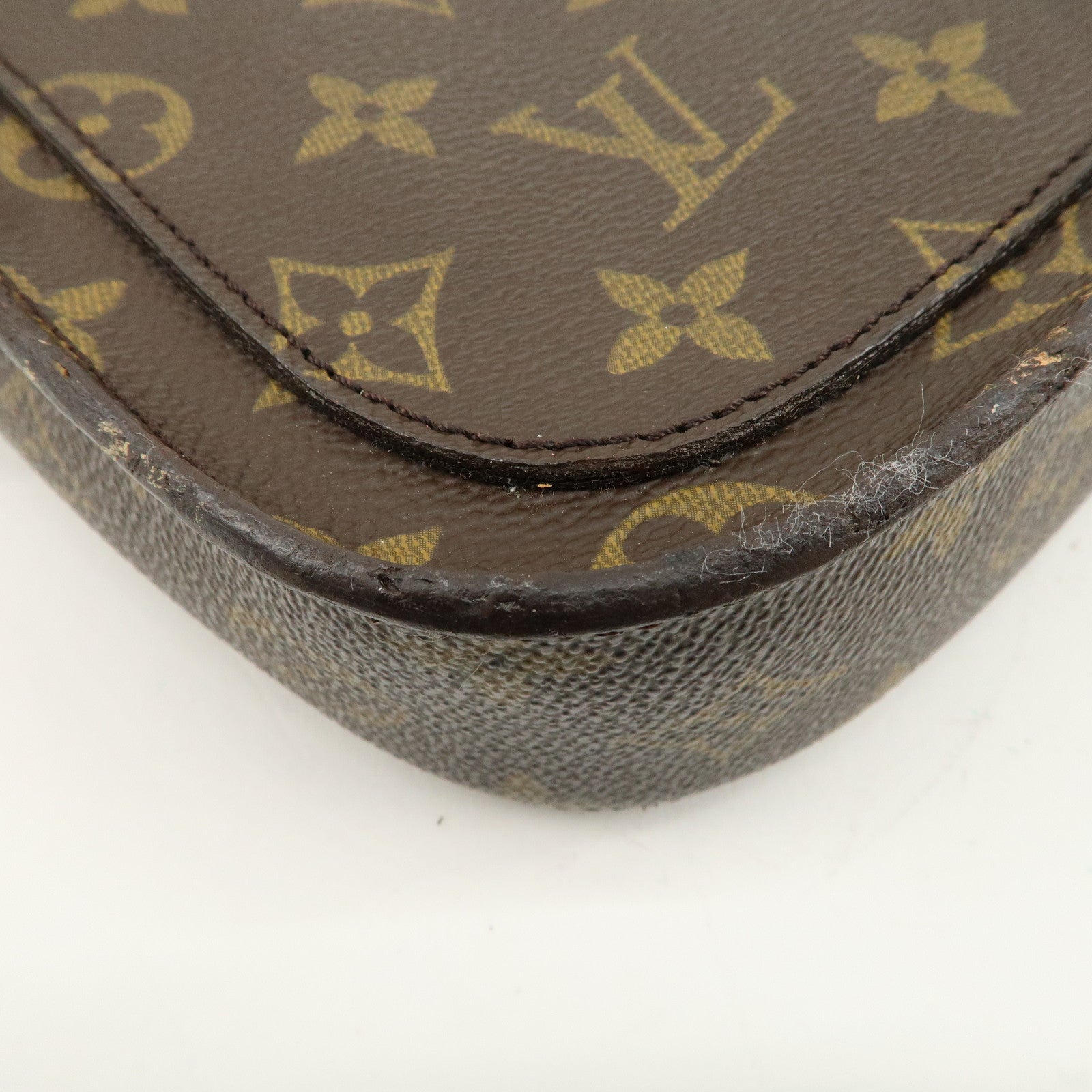 Louis Vuitton Monogram Saint Cloud MM Shoulder Bag M51244