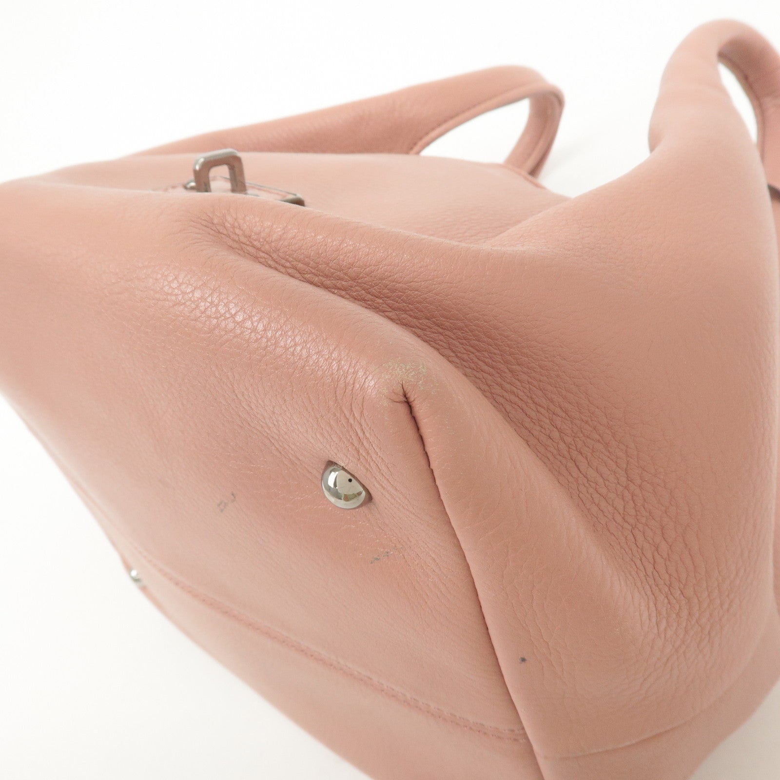 LOEWE Leather Karie PM Hand Bag Pink 10903