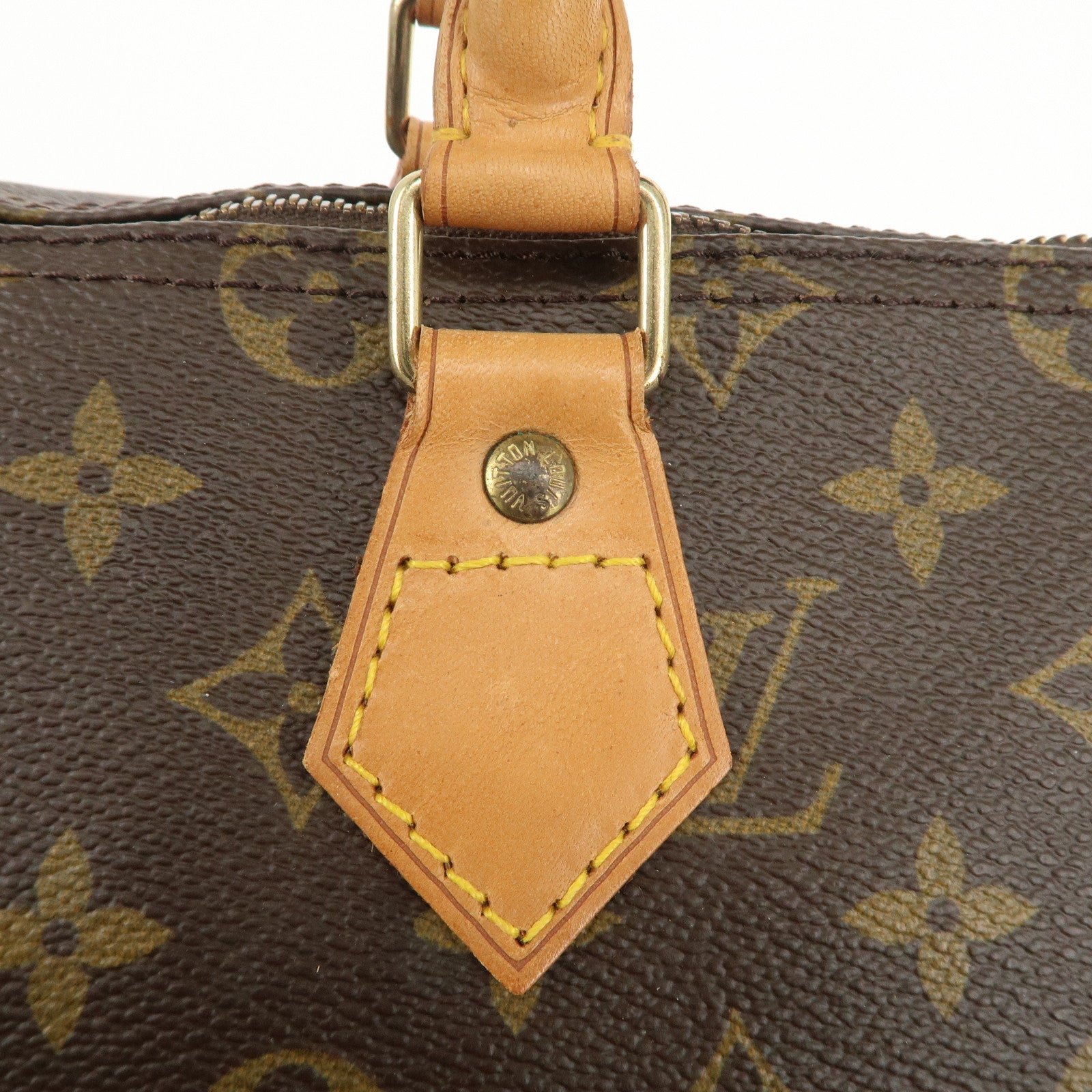 Louis Vuitton Monogram Speedy 35 Hand Bag Boston Bag M41524 Used