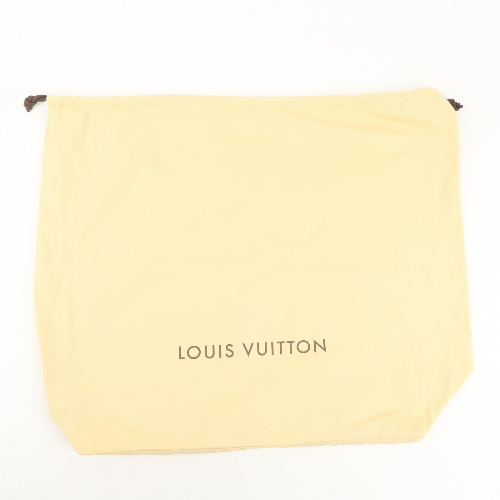 Louis Vuitton Set of 8 Dust Bag Storage Bag Drawstring Beige