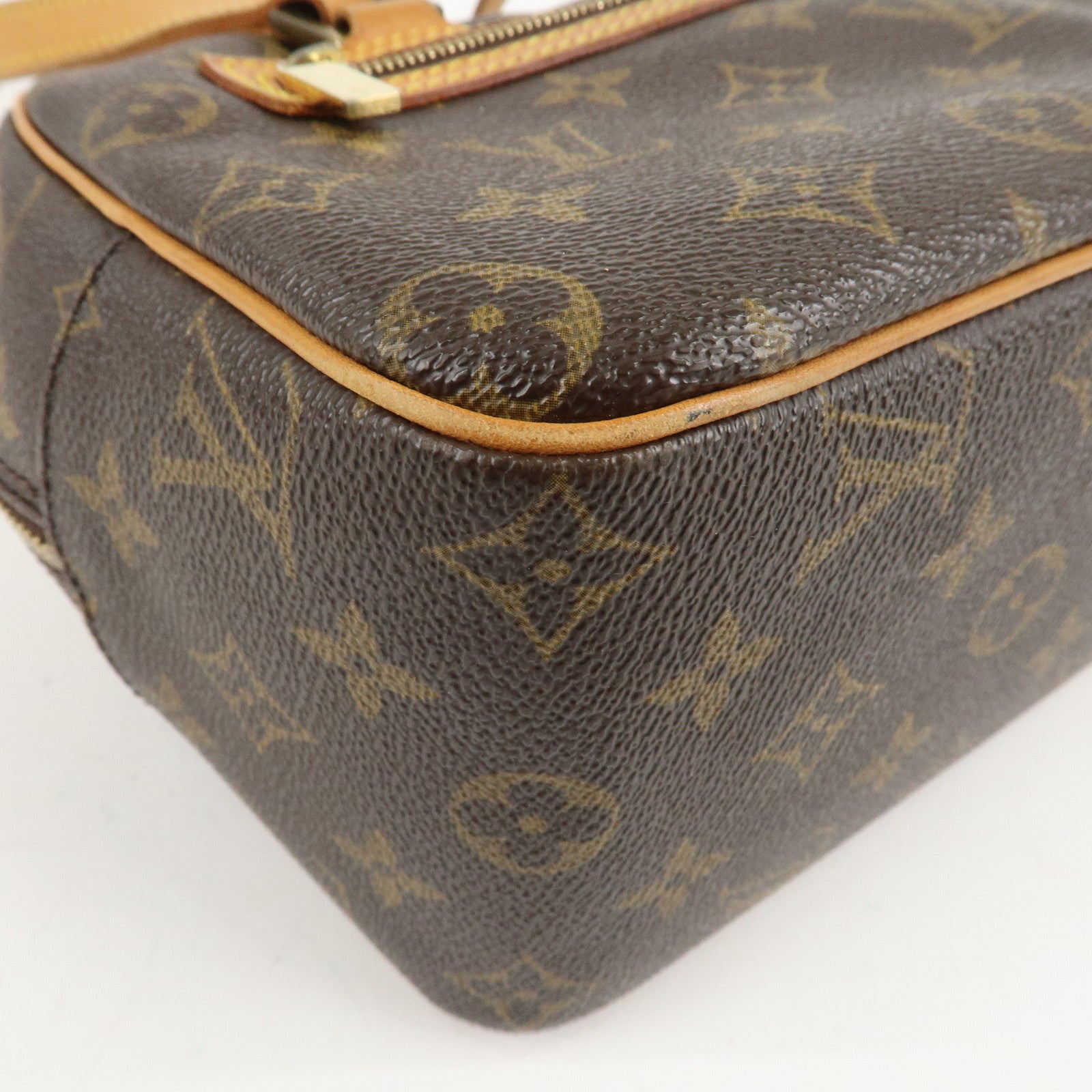 Louis Vuitton Monogram Cite MM Shoulder Bag Hand Bag M51182 Used