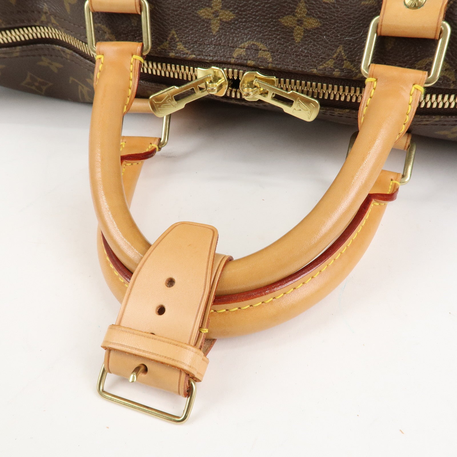 Louis Vuitton Monogram Keep All Bandouliere 50 Boston Bag M41416