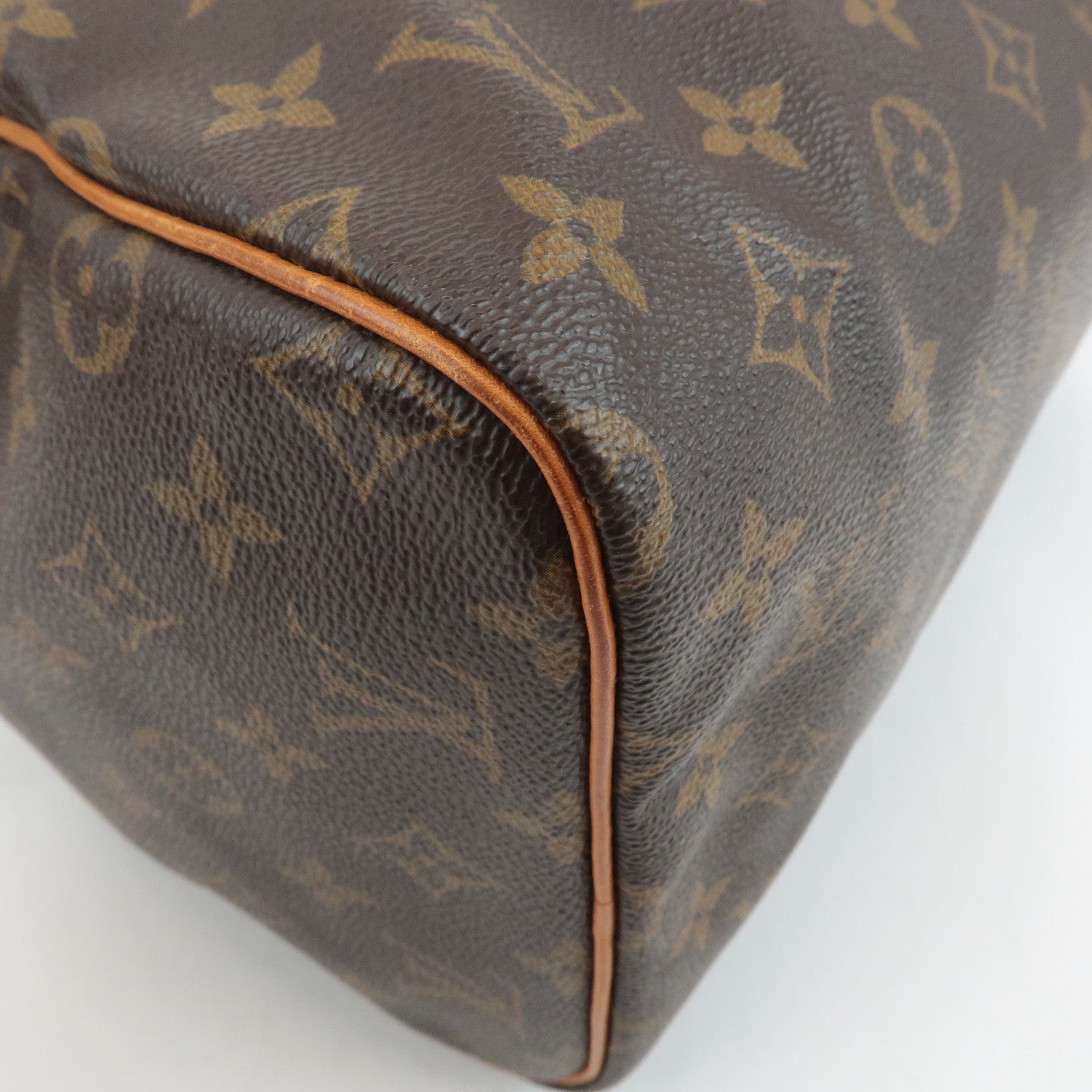 Louis Vuitton Monogram Speedy 30 Hand Bag Boston Bag M41526 Used