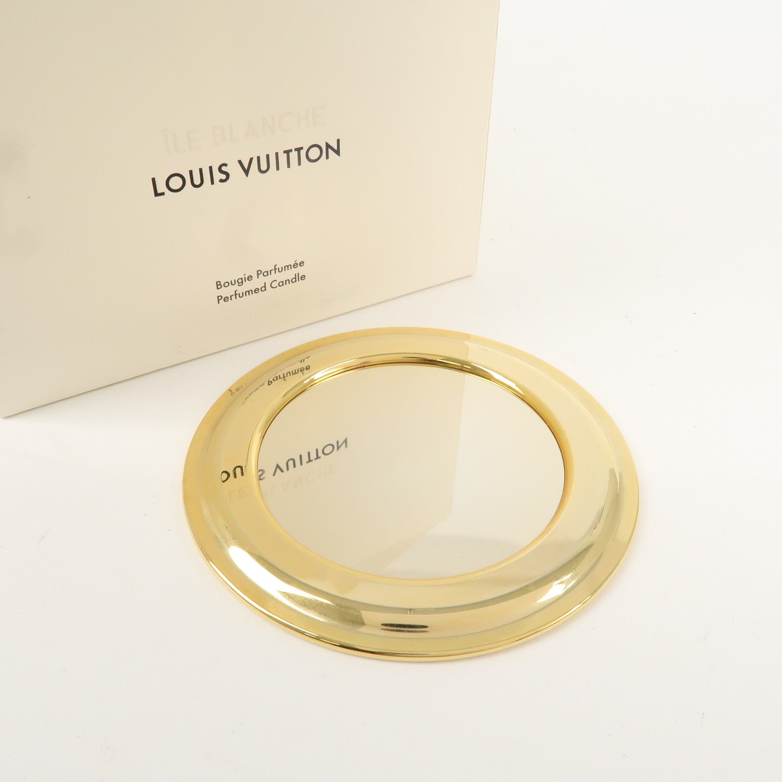 Louis Vuitton Ile Blanges Aroma Candle White Natural Novelty