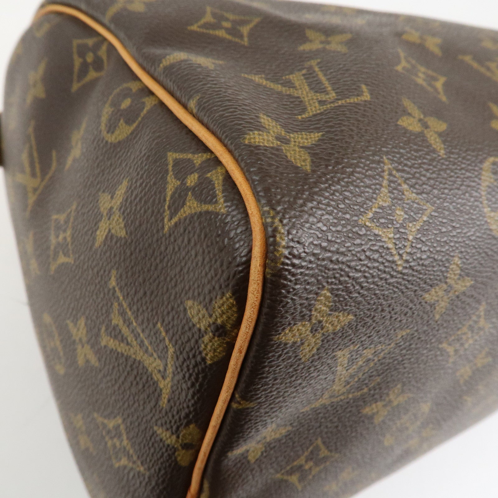 Louis Vuitton Monogram Speedy 30 Hand Bag Boston Bag M41526 Used