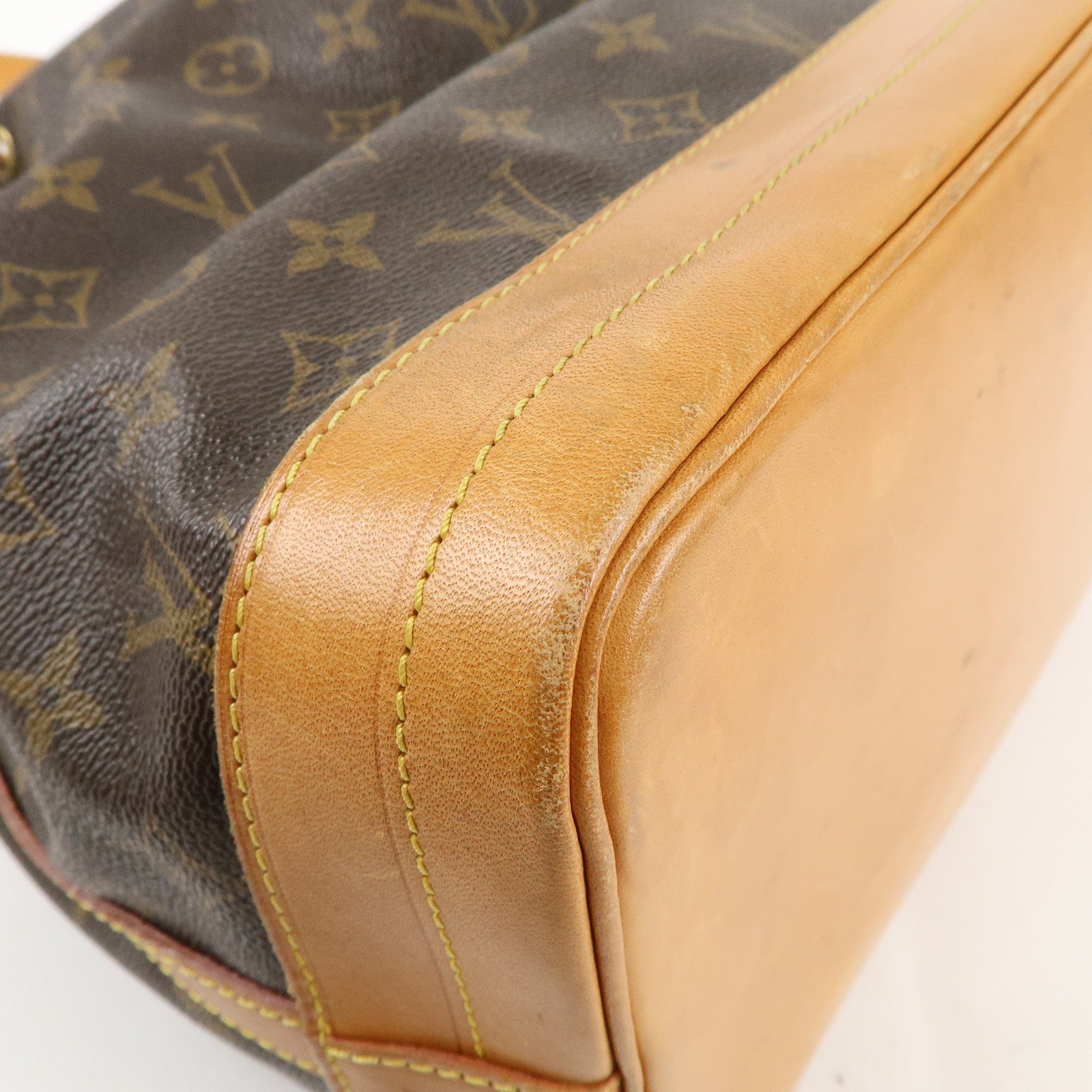 Louis Vuitton Monogram Noe Shoulder Bag Hand Bag Brown M42224