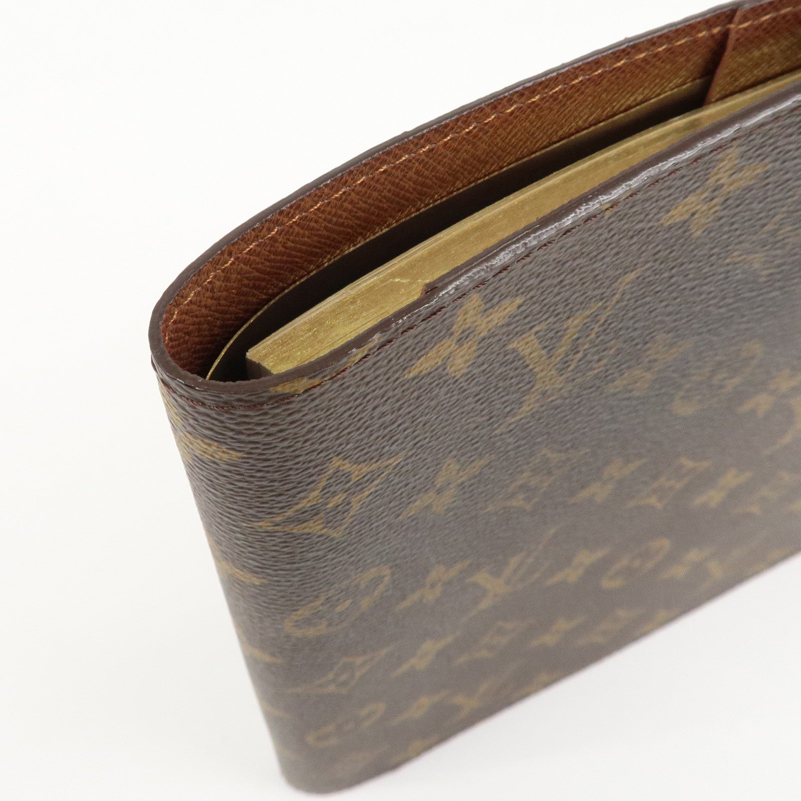 Louis Vuitton Monogram Agenda Bureau Planner Cover R20001 Used