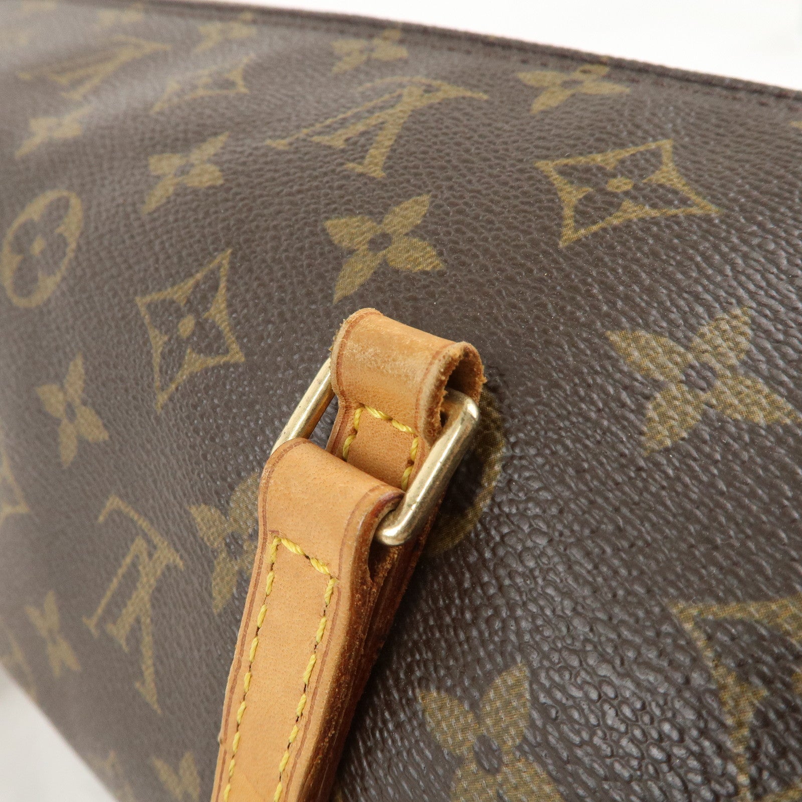 Louis Vuitton Monogram Papillon 30 Hand Bag Brown M51385