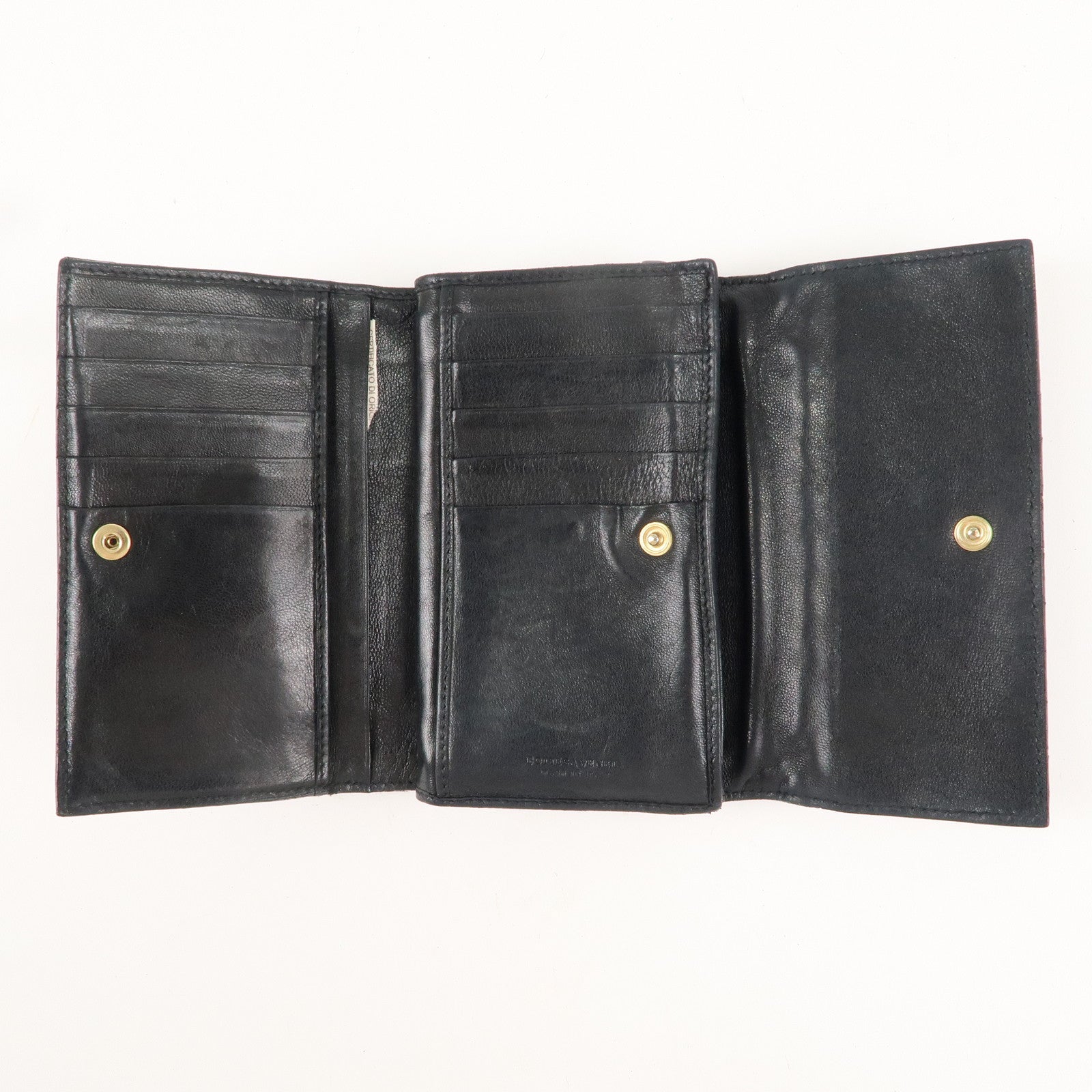 BOTTEGA VENETA Set of 2 Intrecciato Leather Wallet 113997