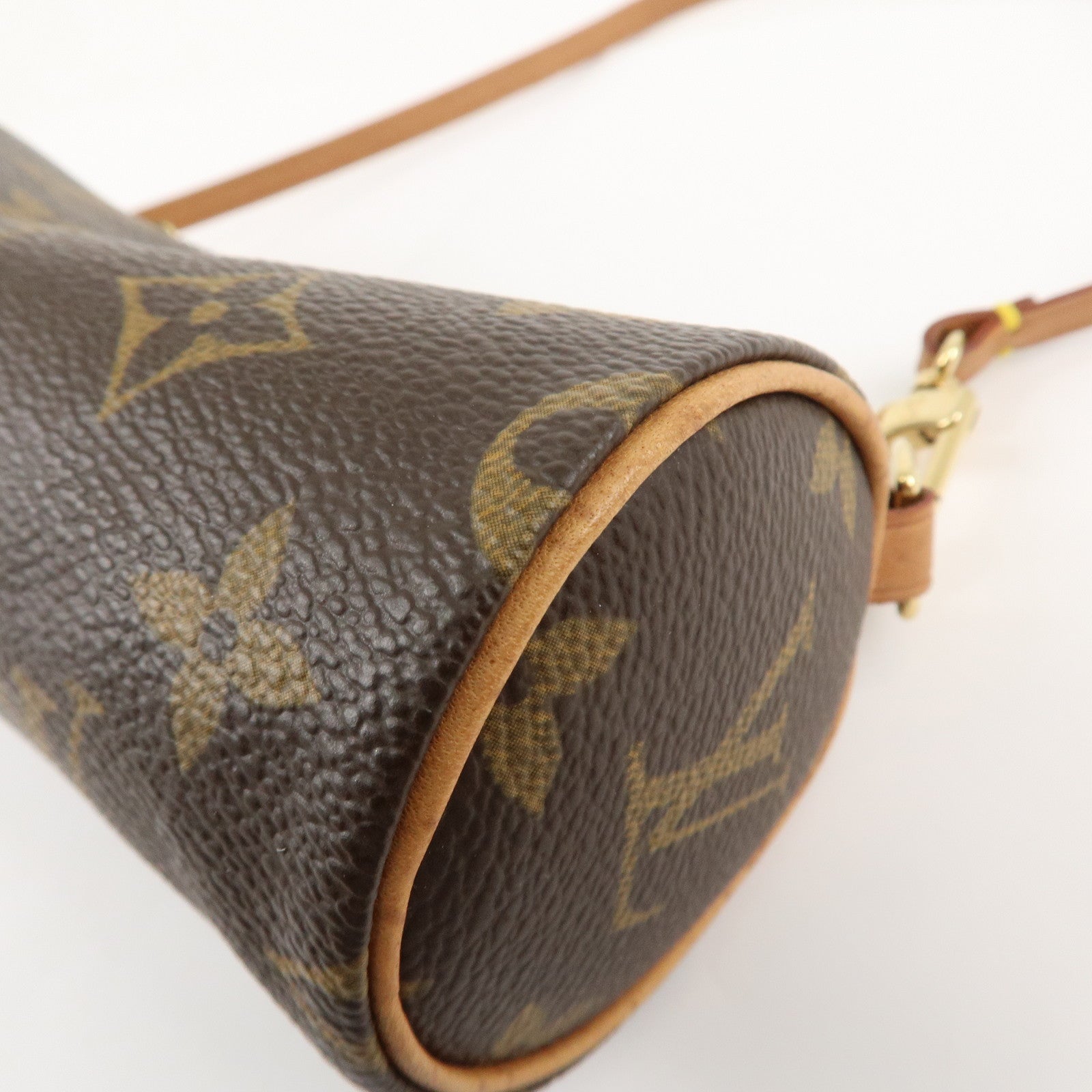 Louis Vuitton Monogram Mini Pouch for Papillon Bag Brown Used