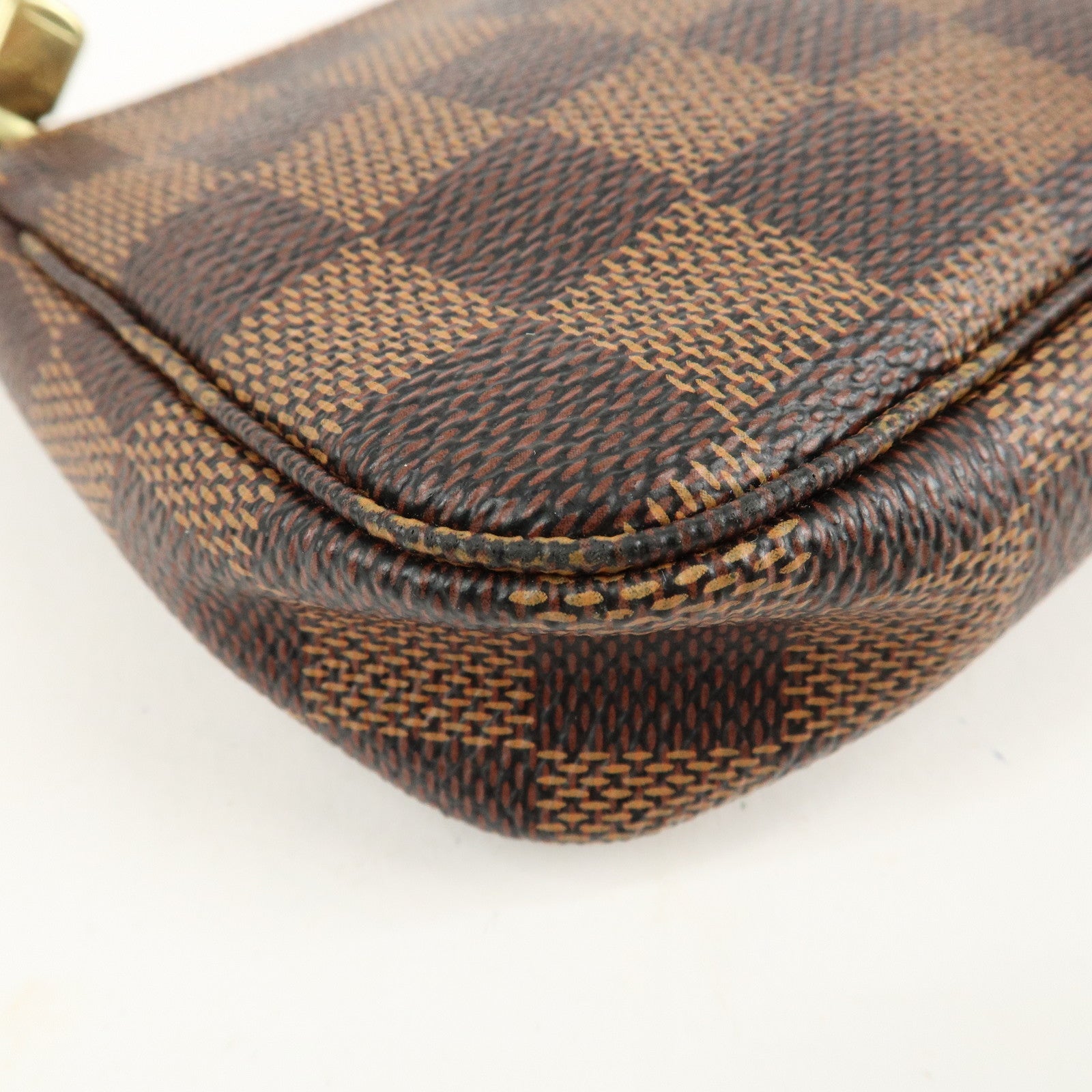 Louis Vuitton Damier Mini Pochette Accessoires Pouch N58009 Used