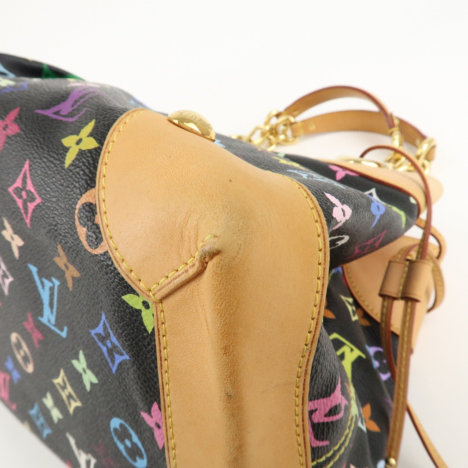 Louis Vuitton Monogram Multicolor Ursula Hand Shoulder Bag M40124 Used