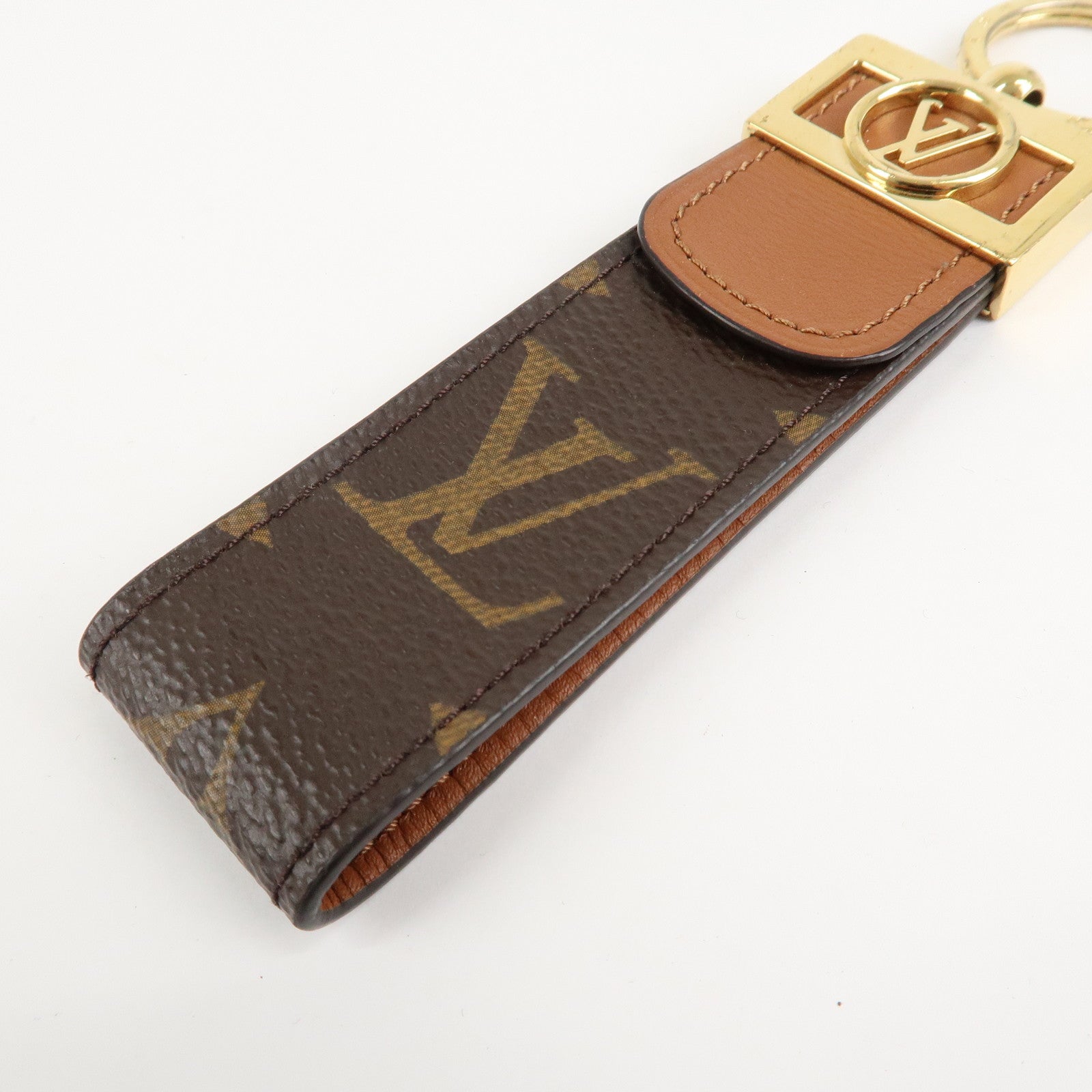 Louis Vuitton Monogram Porte Cles Dragone Dauphine Charm M69000 Used