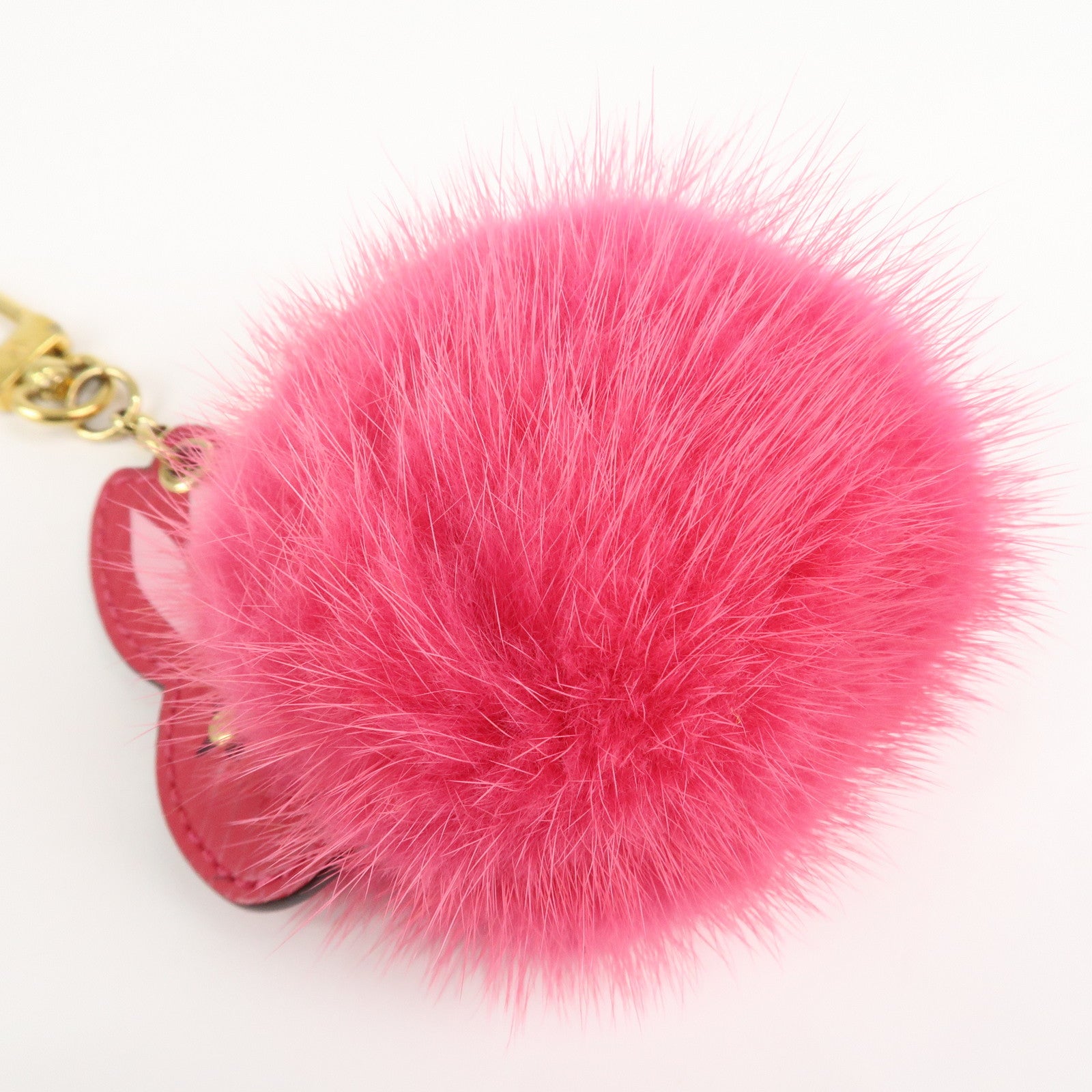 Louis Vuitton Porte Cles Mother
s Day Fur Bag Charm Rabbit M62571 Used