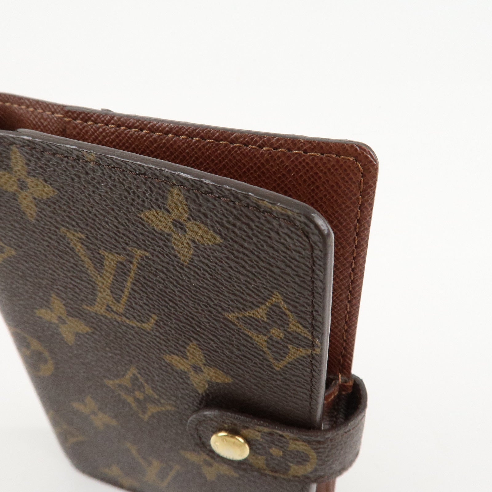 Louis Vuitton Monogram Agenda PM Planner Cover R20005 Used