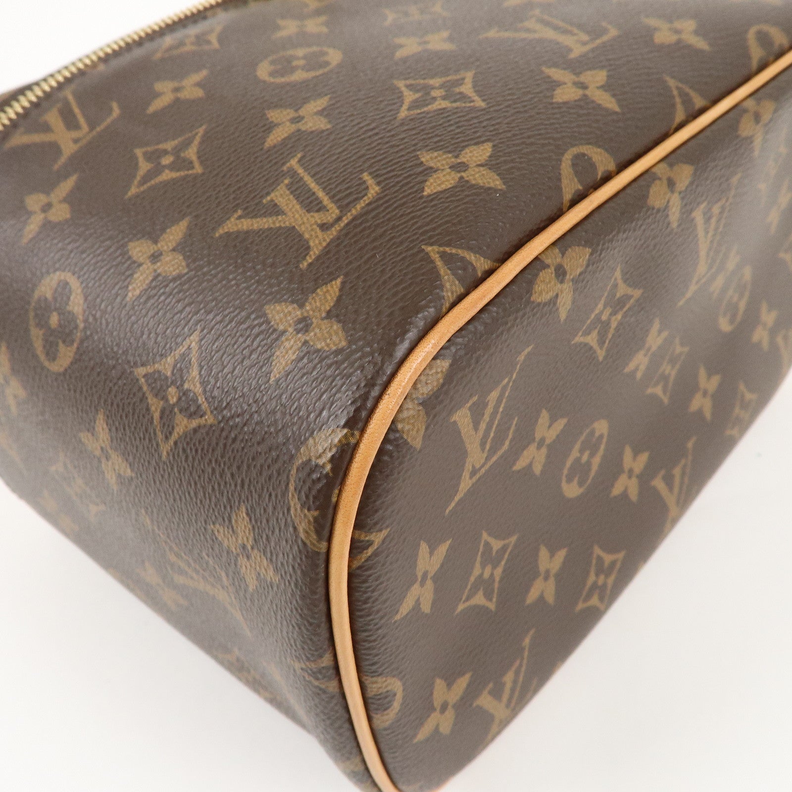 Louis Vuitton Monogram Nice BB Vanity Bag Brown M42265