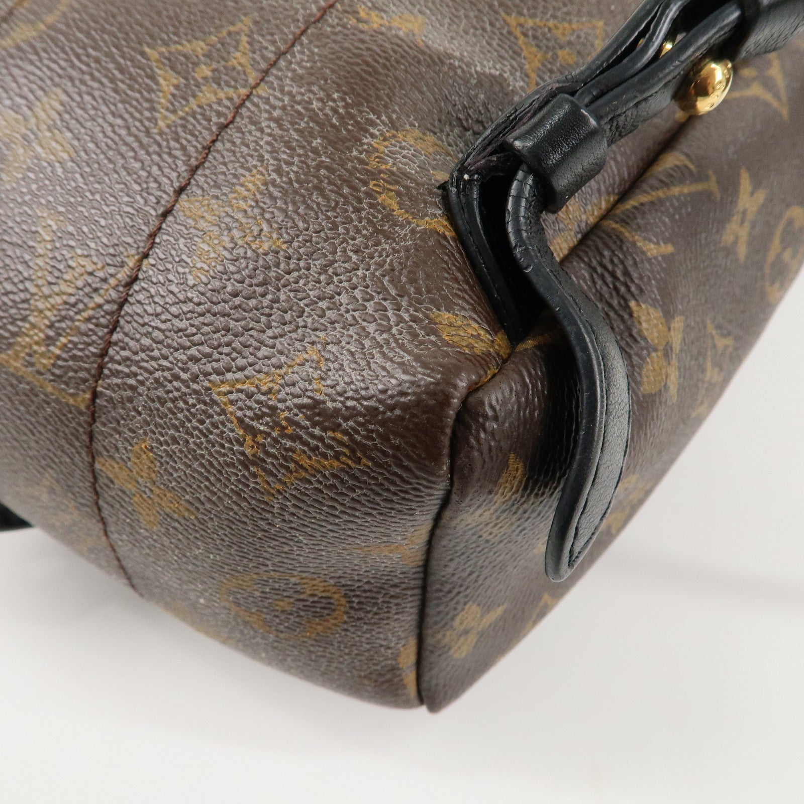 Louis Vuitton Monogram Palm Springs Back Pack PM Brown M44871