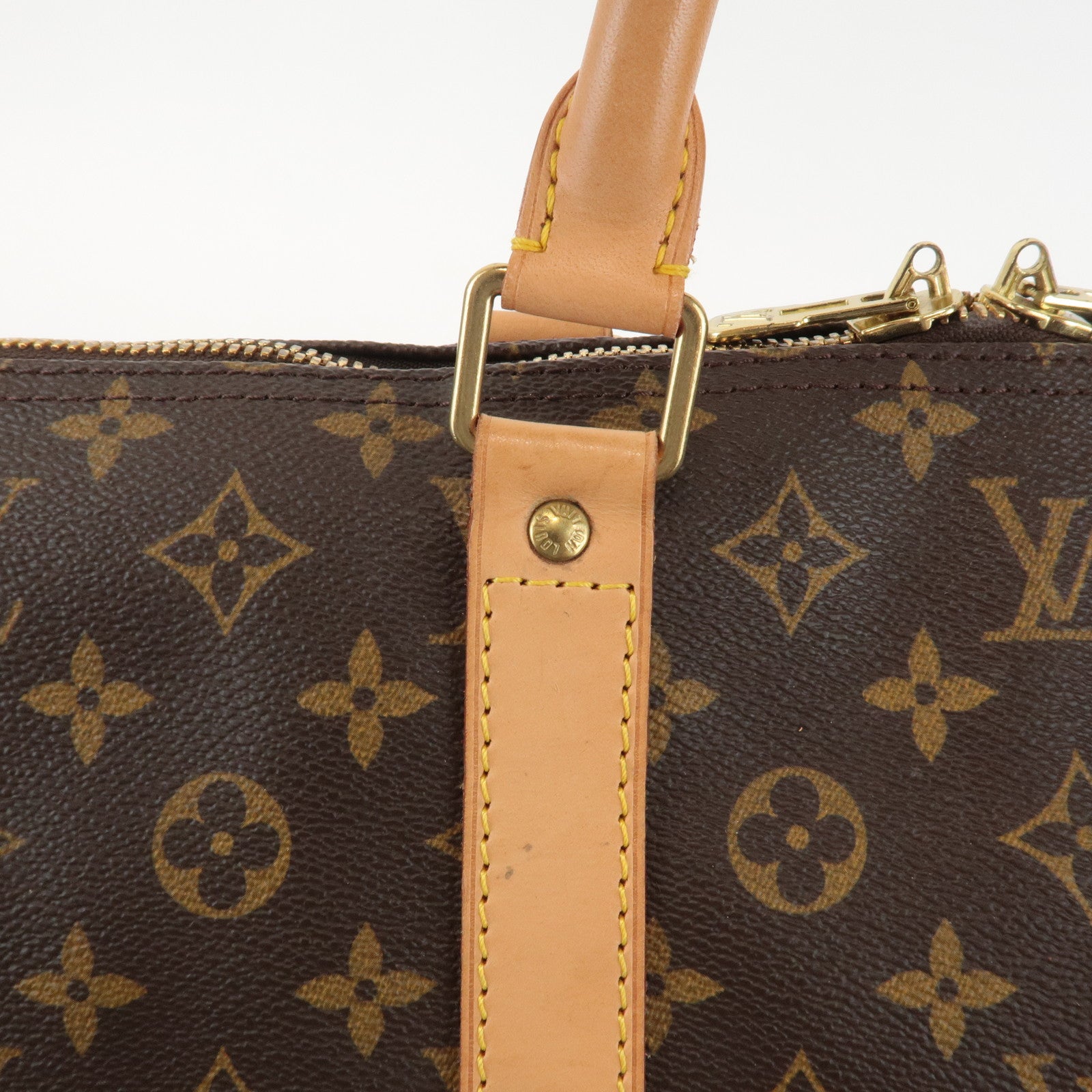 Louis Vuitton Monogram Keep All Bandouliere 60 Bag M41412