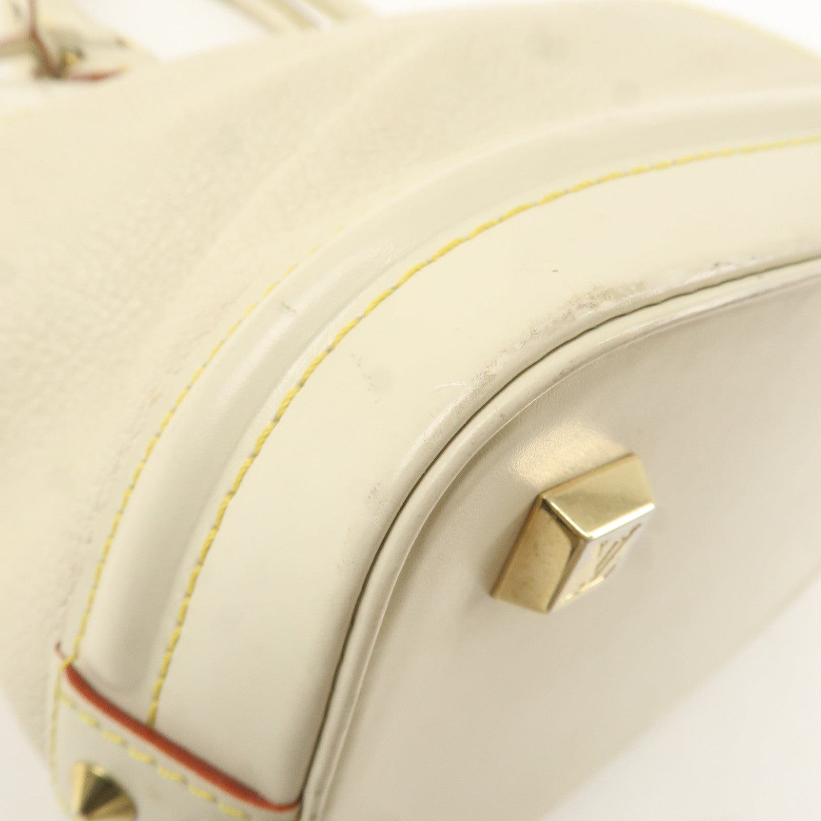 Louis Vuitton Suhari Lock It PM Hand Bag Blanc M91887