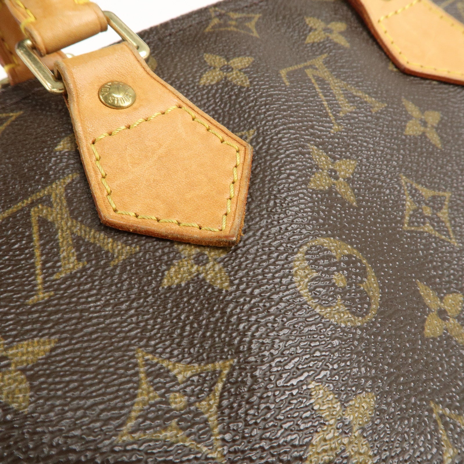 Louis Vuitton Monogram Speedy 25 Hand Bag Boston Bag M41528