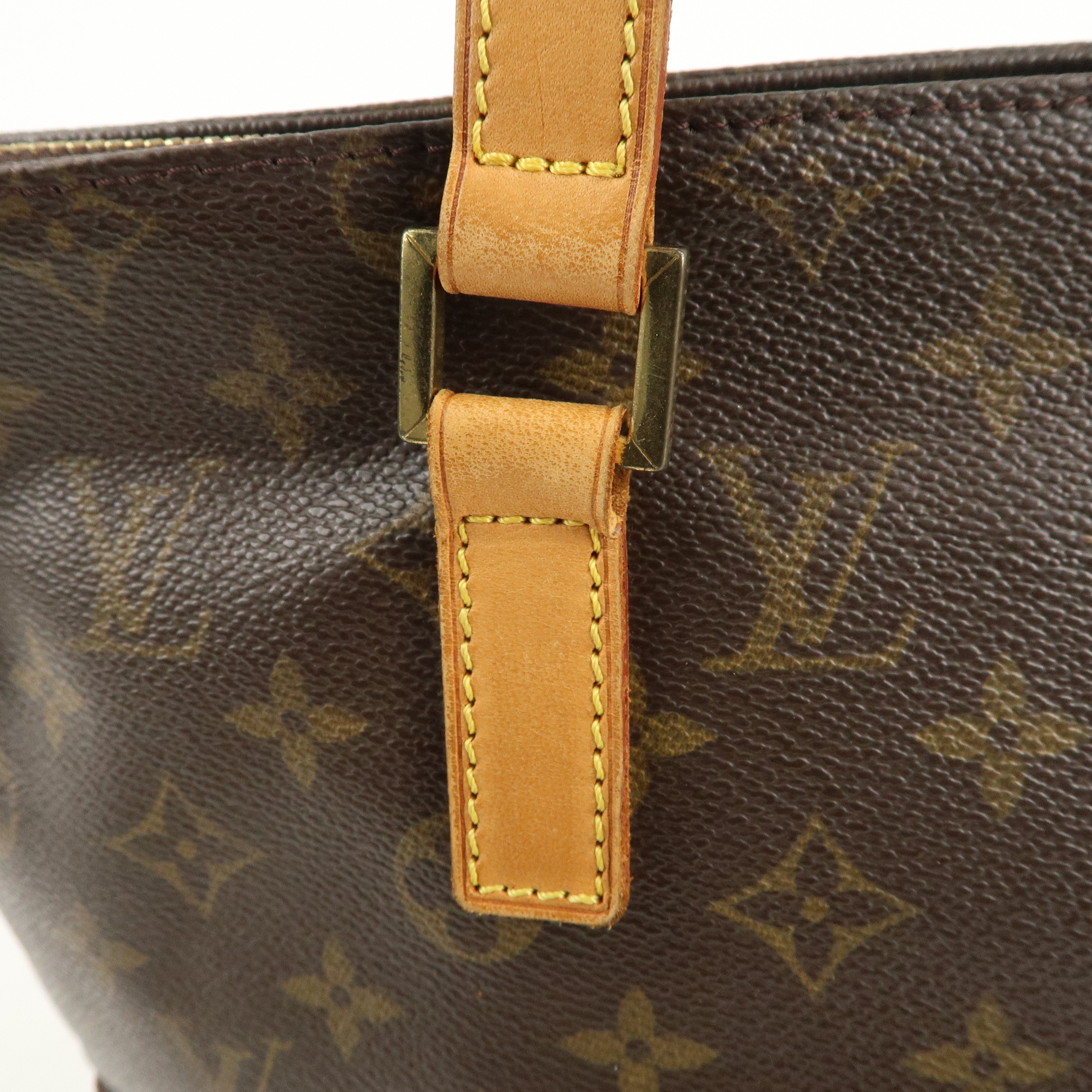 Louis Vuitton Monogram Cabas Piano Tote Bag Hand Bag M51148