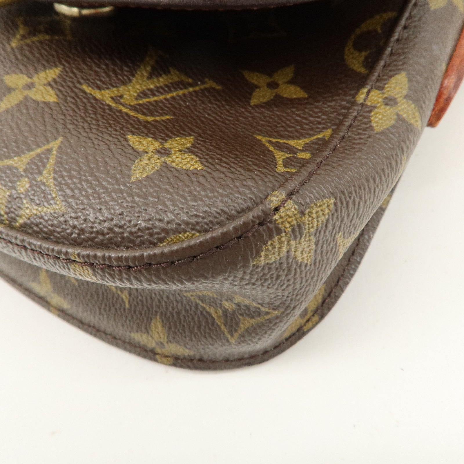 Louis Vuitton Monogram Saint Cloud PM Shoulder Bag Brown M51242