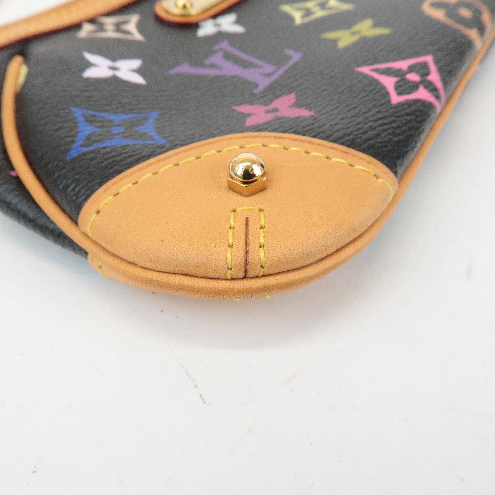 Louis Vuitton Monogram Multi Color Pochette Milla MM M60097 Used