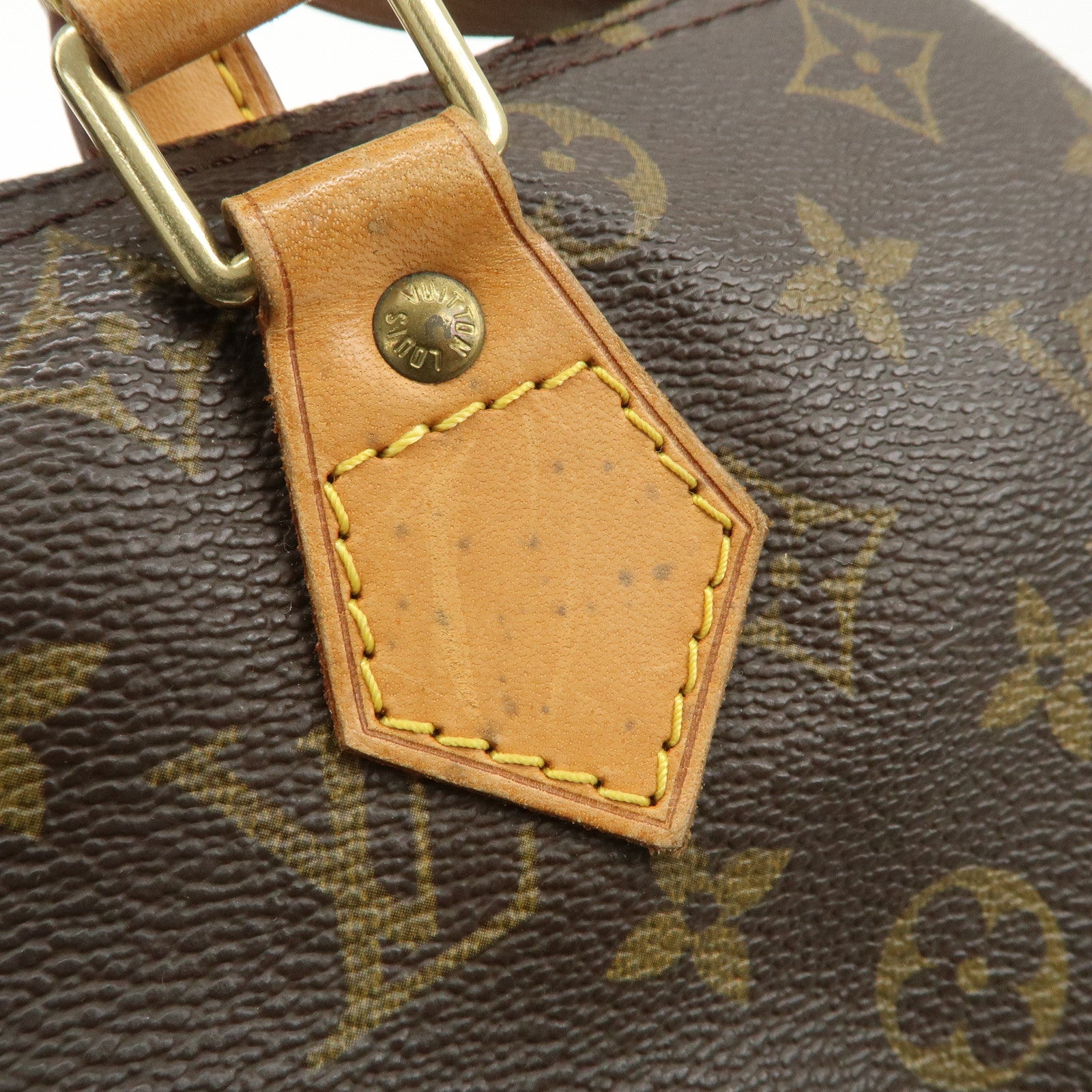 Louis Vuitton Monogram Speedy 30 Hand Bag Boston Bag M41526 Used