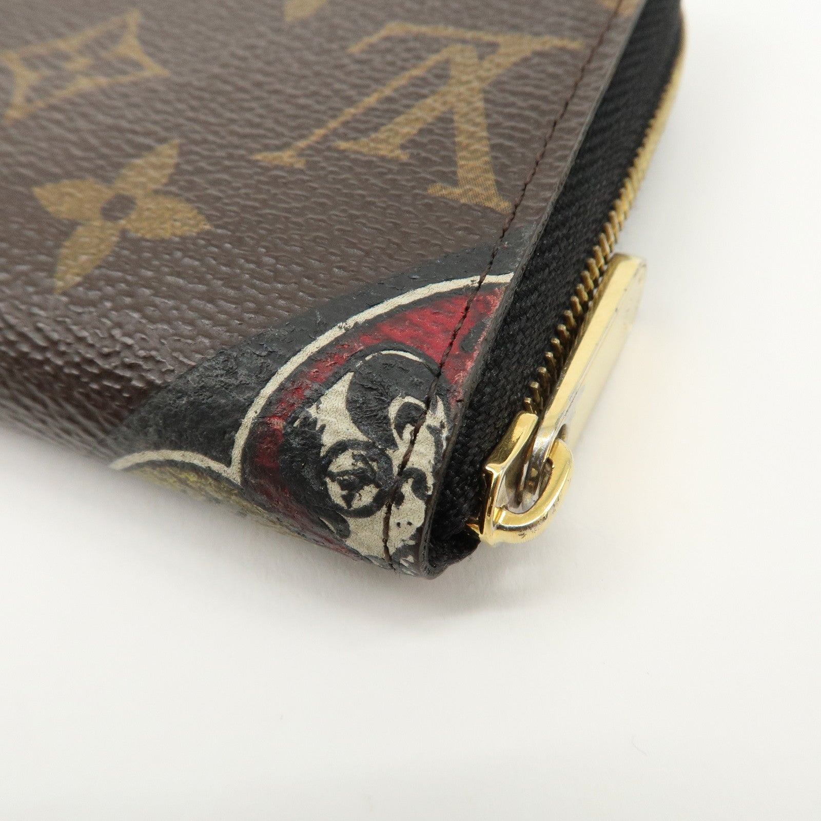 Louis Vuitton Monogram Zippy Coin Purse Kansai Yamamoto M67250